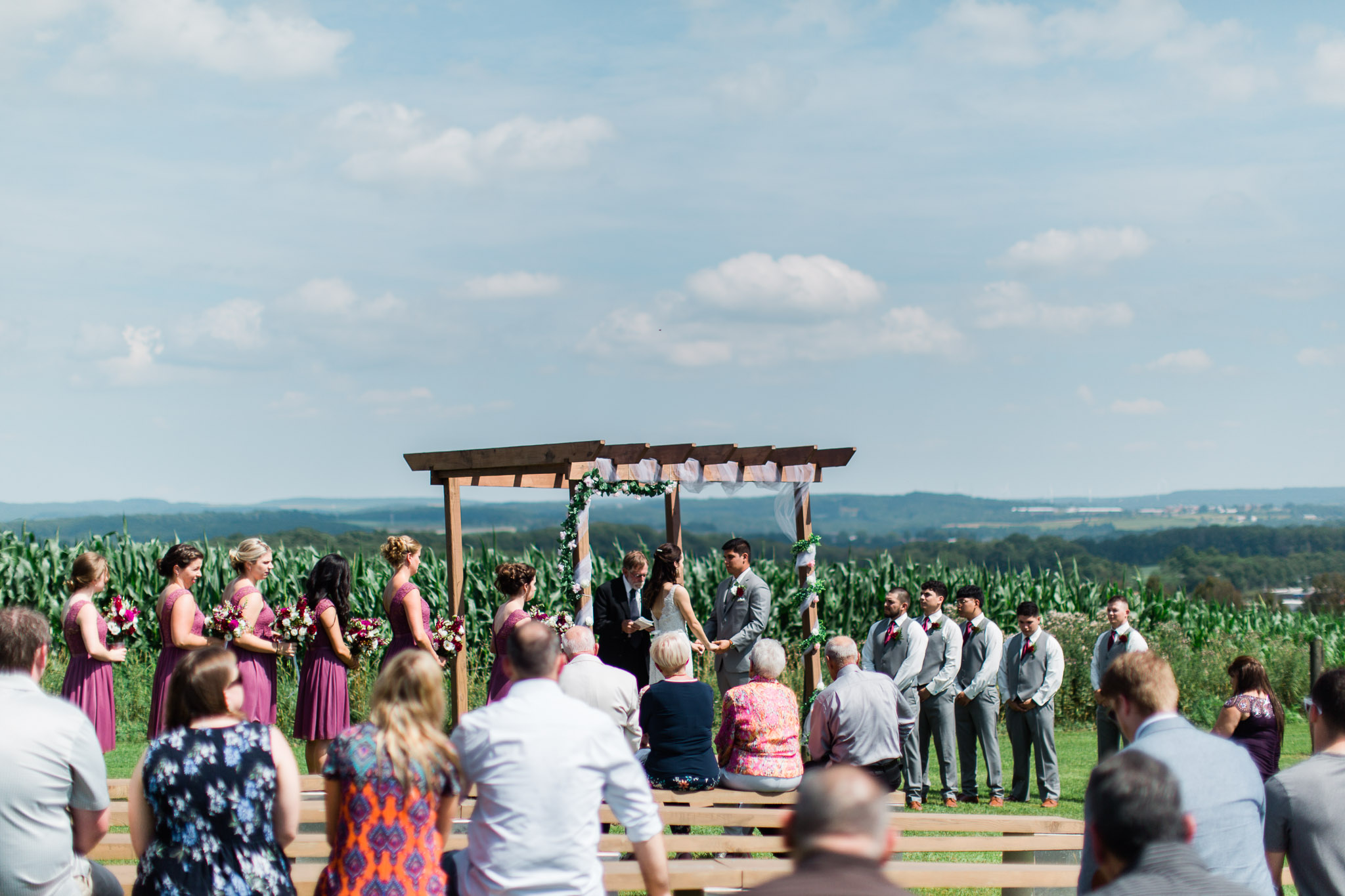 Outdoor Ceremony, Pittsburgh Wedding Photographer, The Event Barn at Highland Farms, Somerset PA-5114.jpg