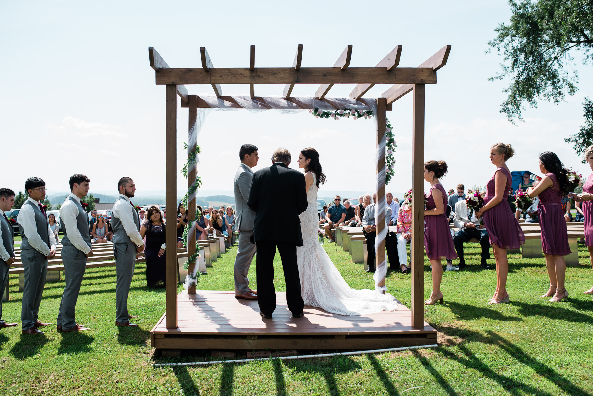 Outdoor Ceremony, Pittsburgh Wedding Photographer, The Event Barn at Highland Farms, Somerset PA-3530.jpg