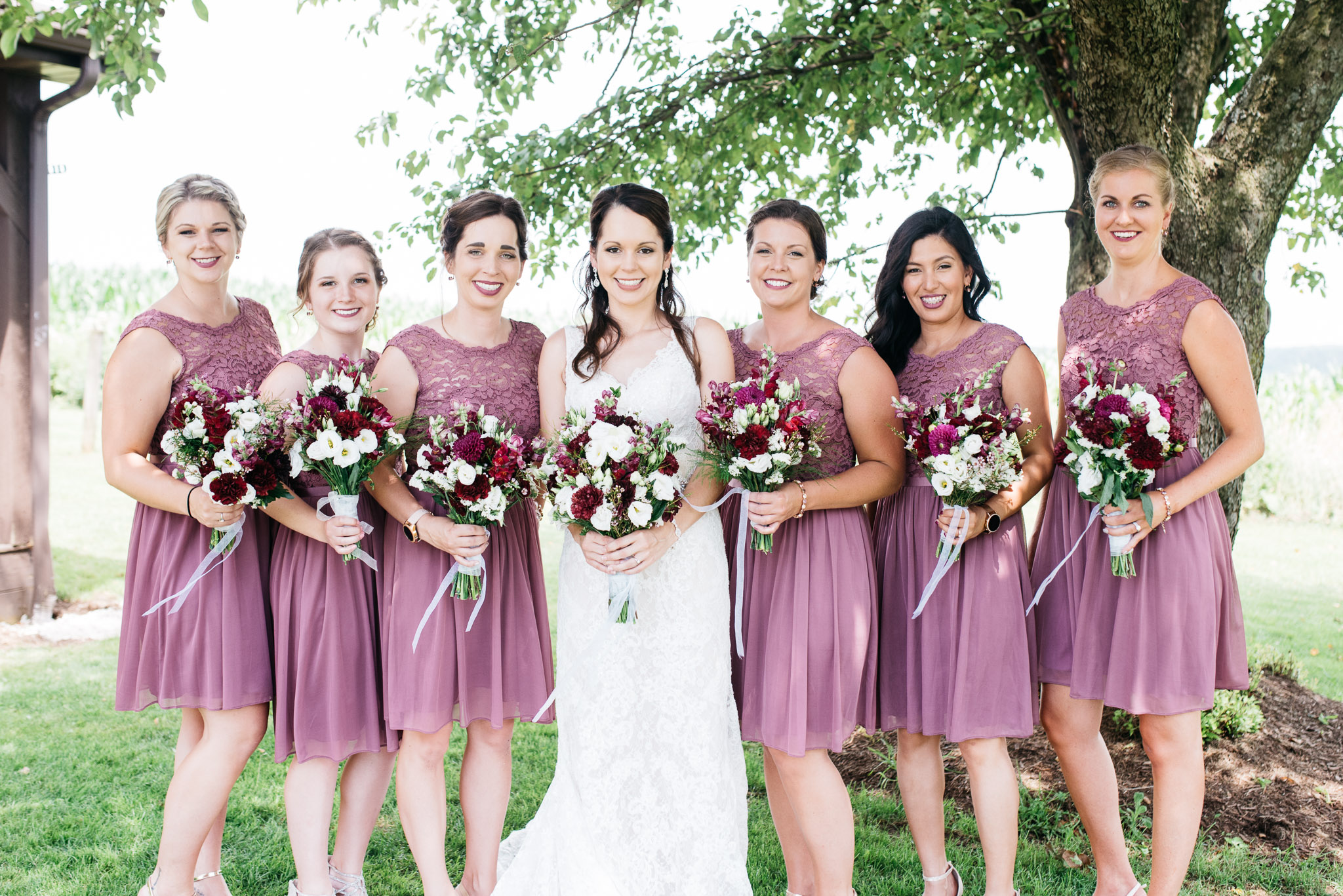 Bridal Party, Pittsburgh Wedding Photographer, The Event Barn at Highland Farms, Somerset PA-3365.jpg