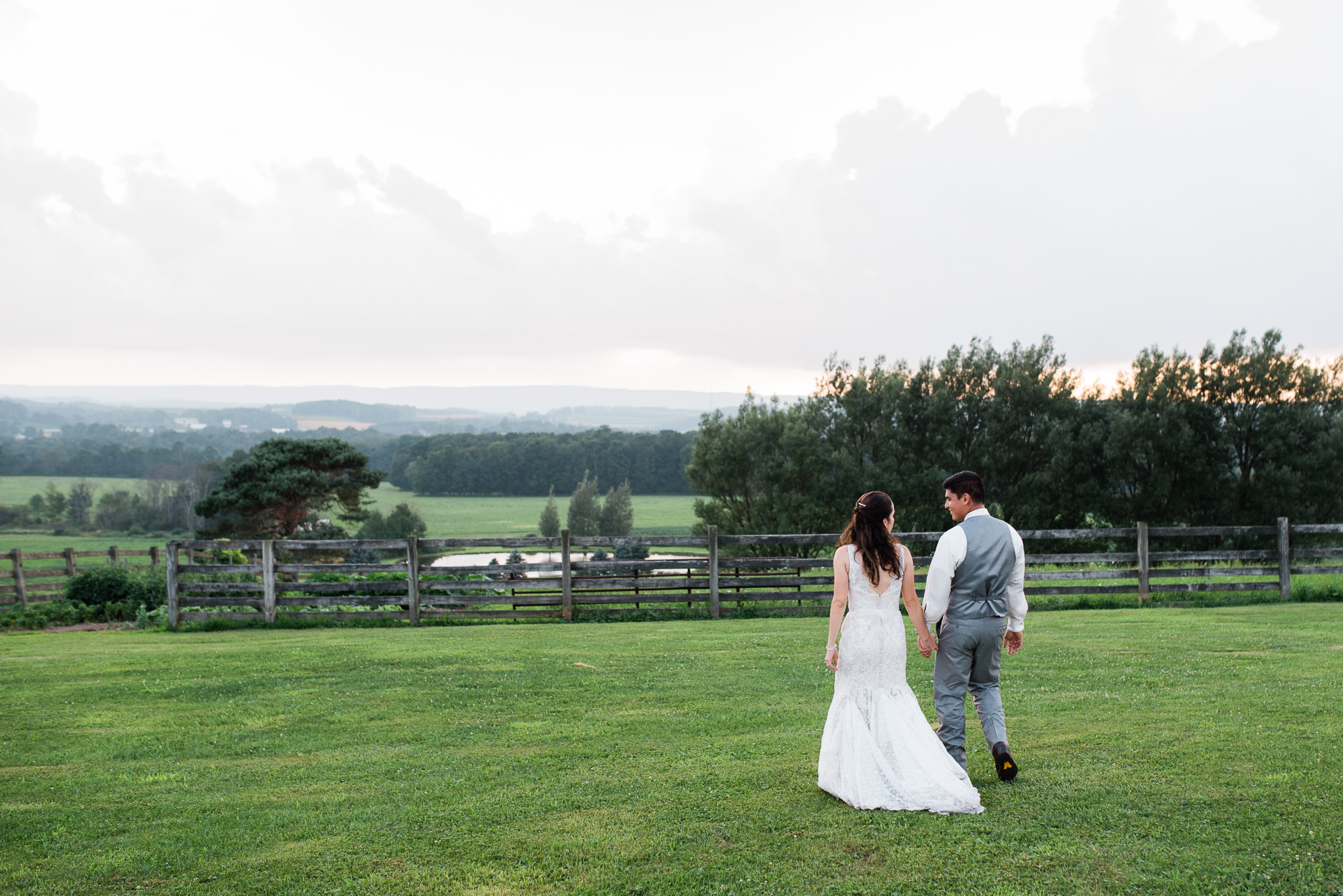 Sunset Wedding Portraits, Pittsburgh Wedding Photographer, The Event Barn at Highland Farms, Somerset PA-4060.jpg