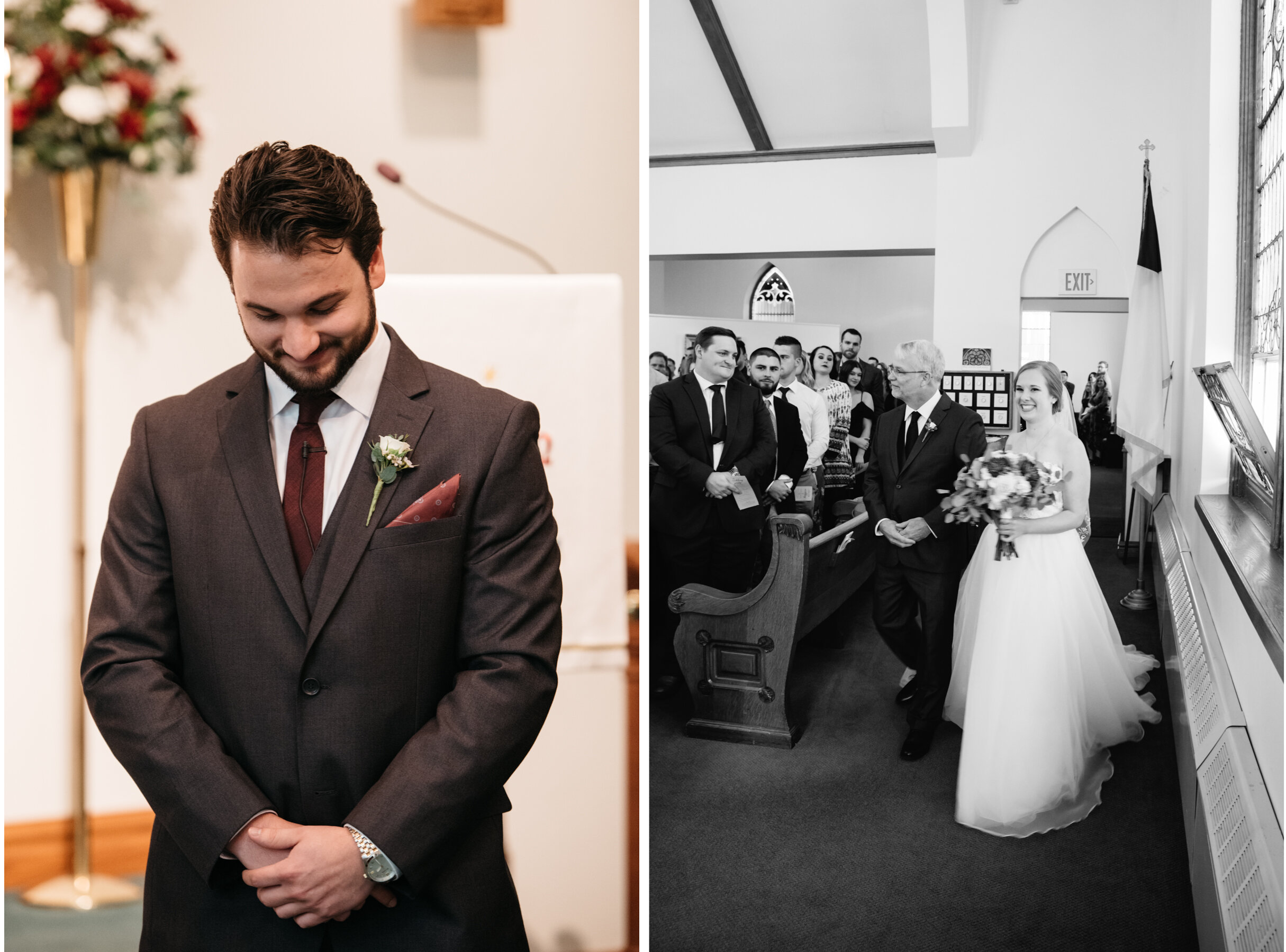 Wedding Church Ceremony, Pittsburgh Wedding Photographer.jpg