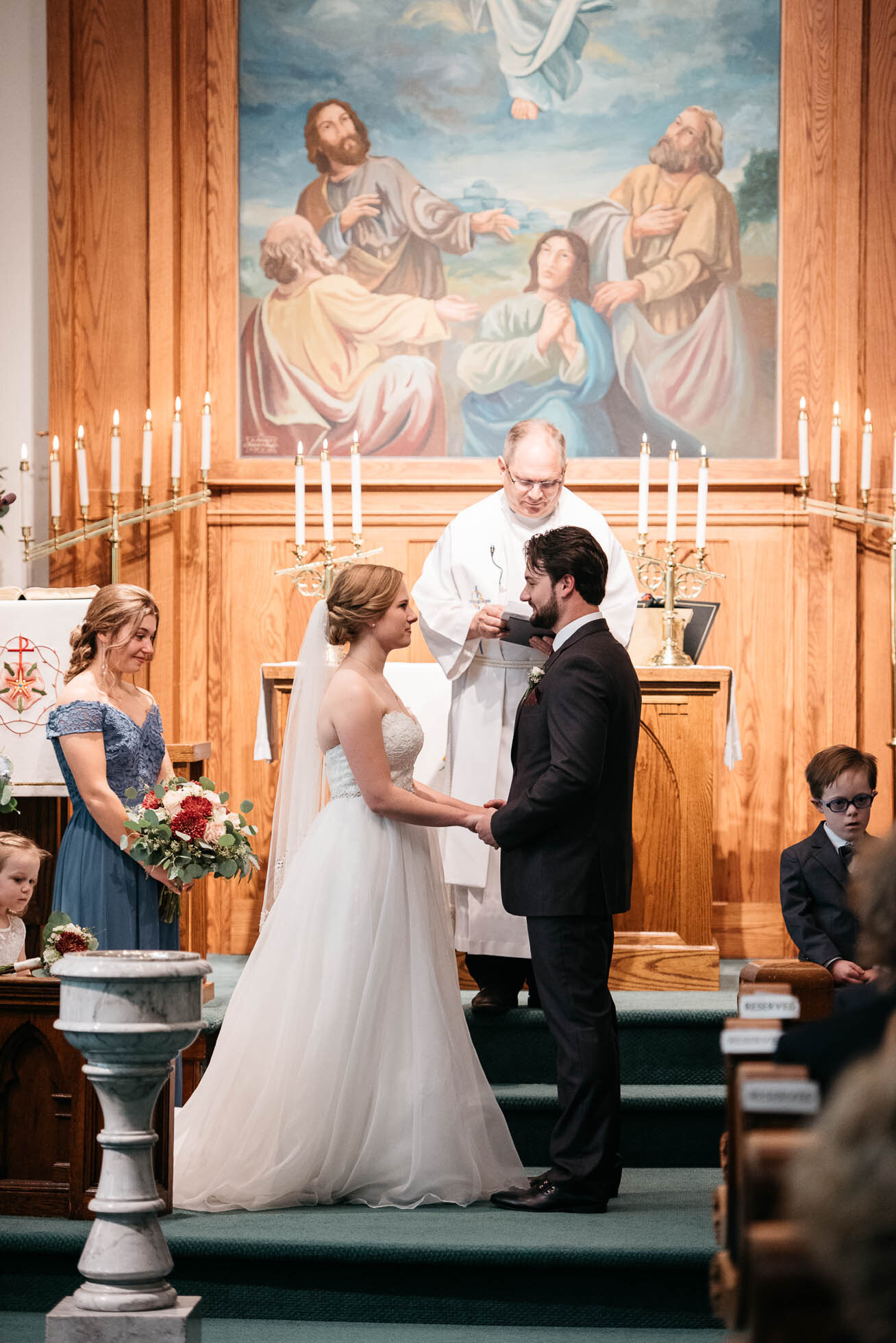 Ligonier Wedding Photographer, Church Ceremony, Pittsburgh weddings.jpg