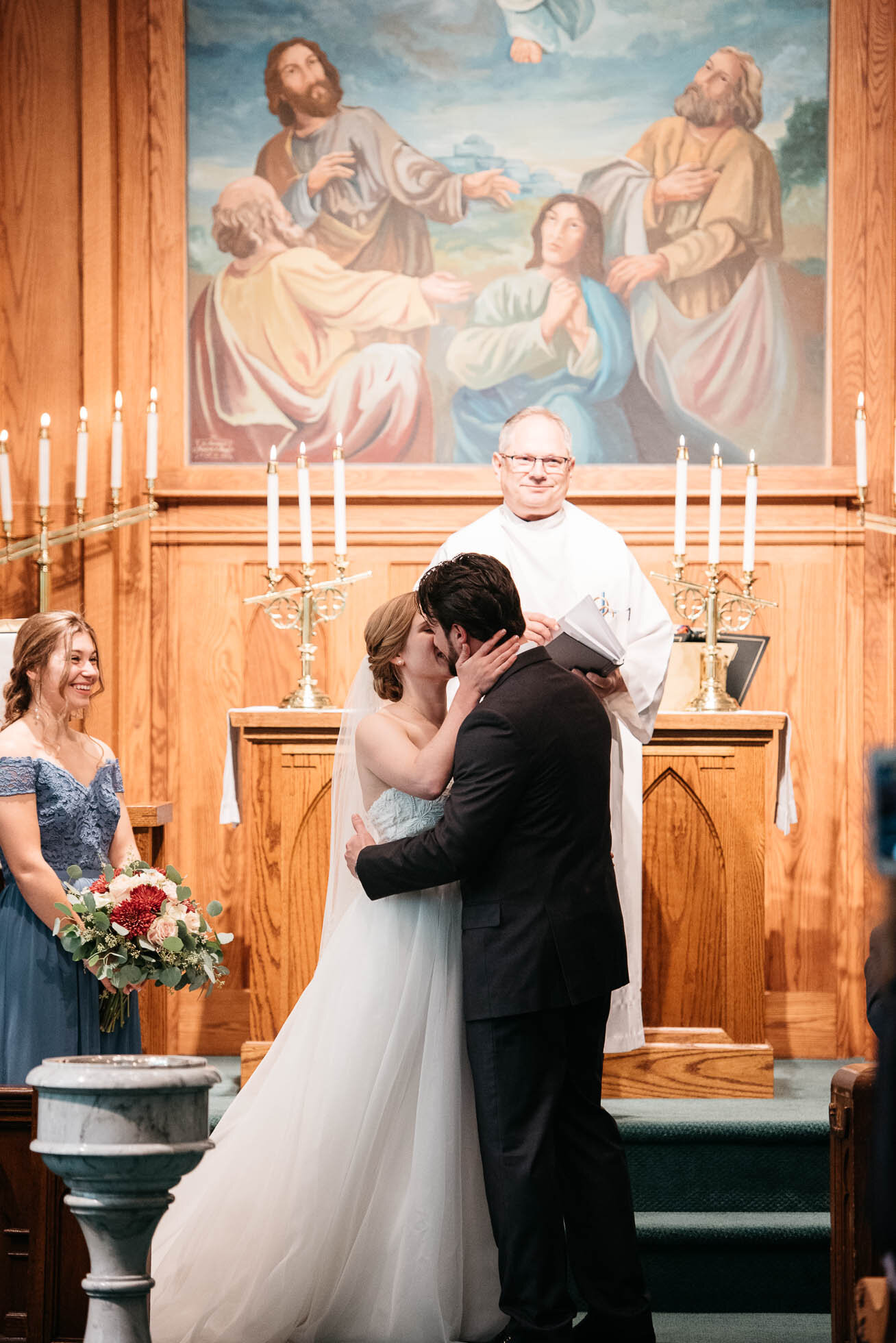 Ligonier Wedding Photographer, Church Ceremony, Pittsburgh weddings-3.jpg