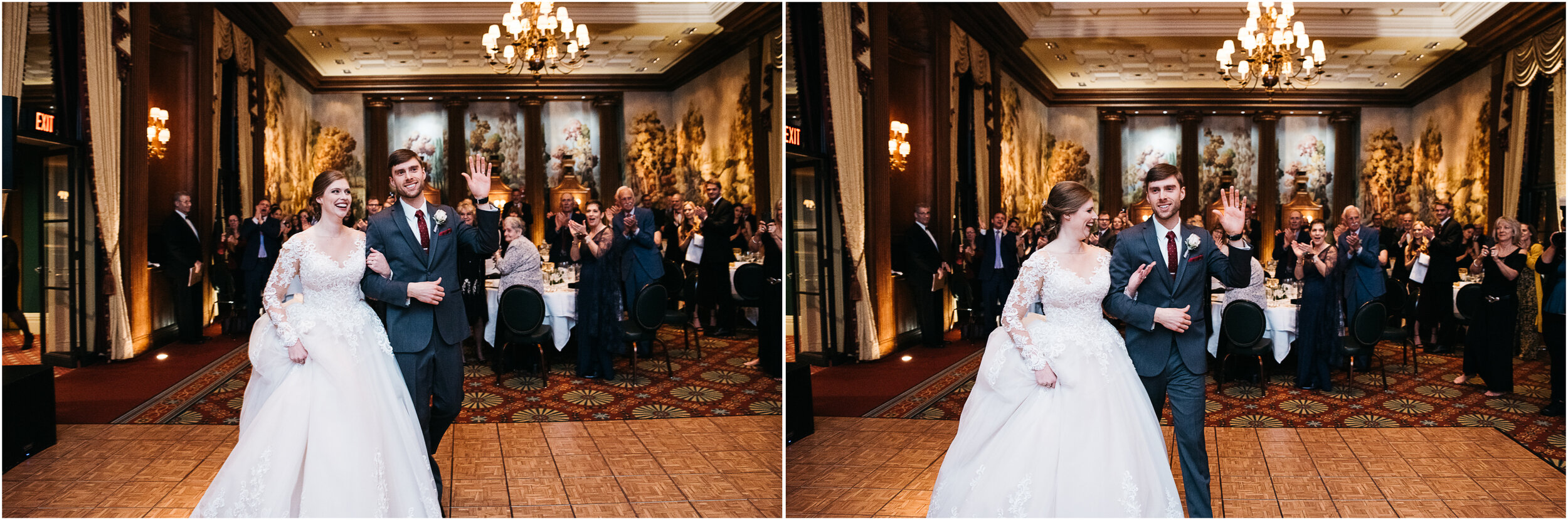 bride and groom entrance, duquesne club.jpg