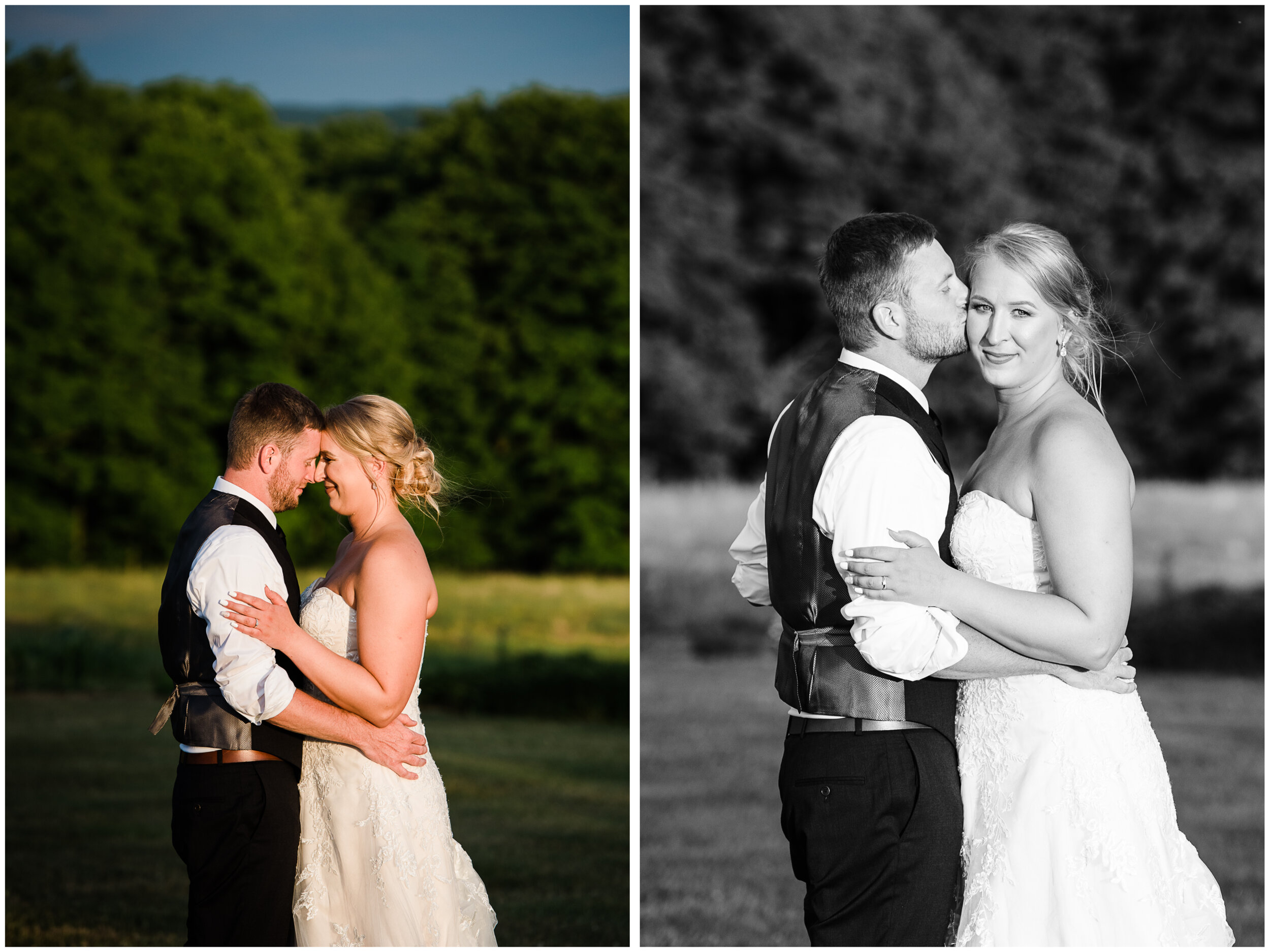 Hayloft of PA golden hour wedding portraits.jpg