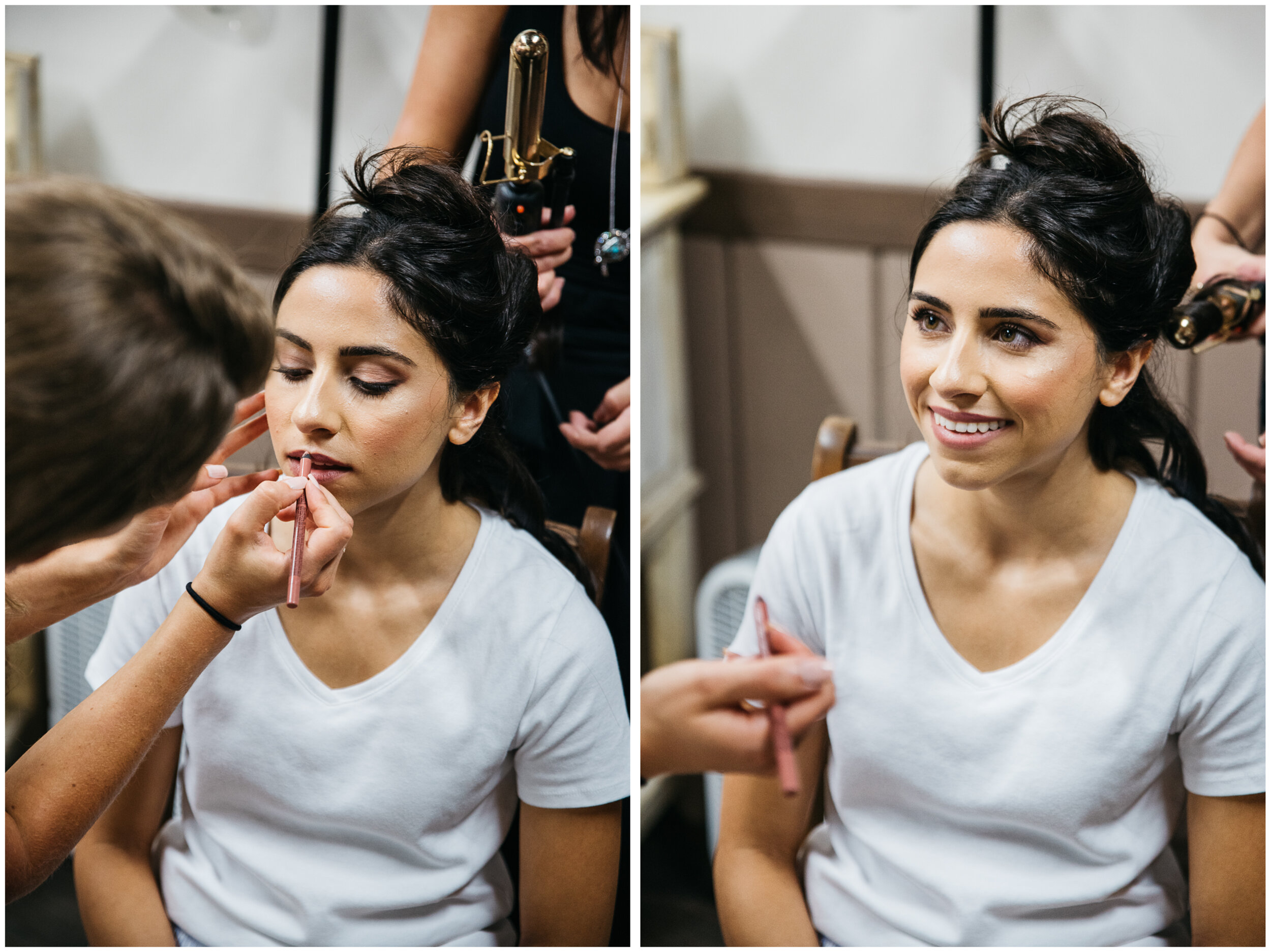 Bride getting ready, hayloft of pa.jpg