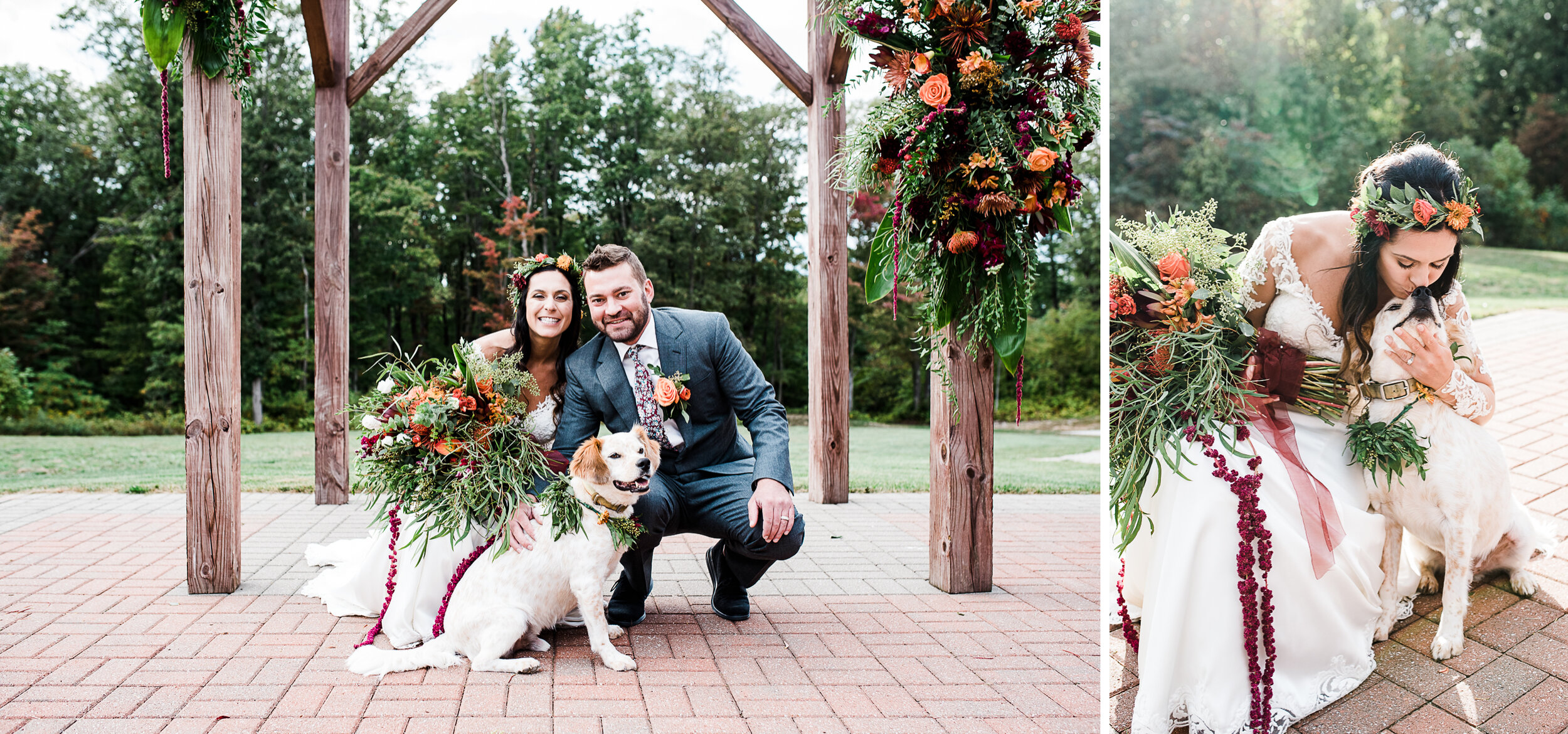 bridal couple with dog wedding photos.jpg