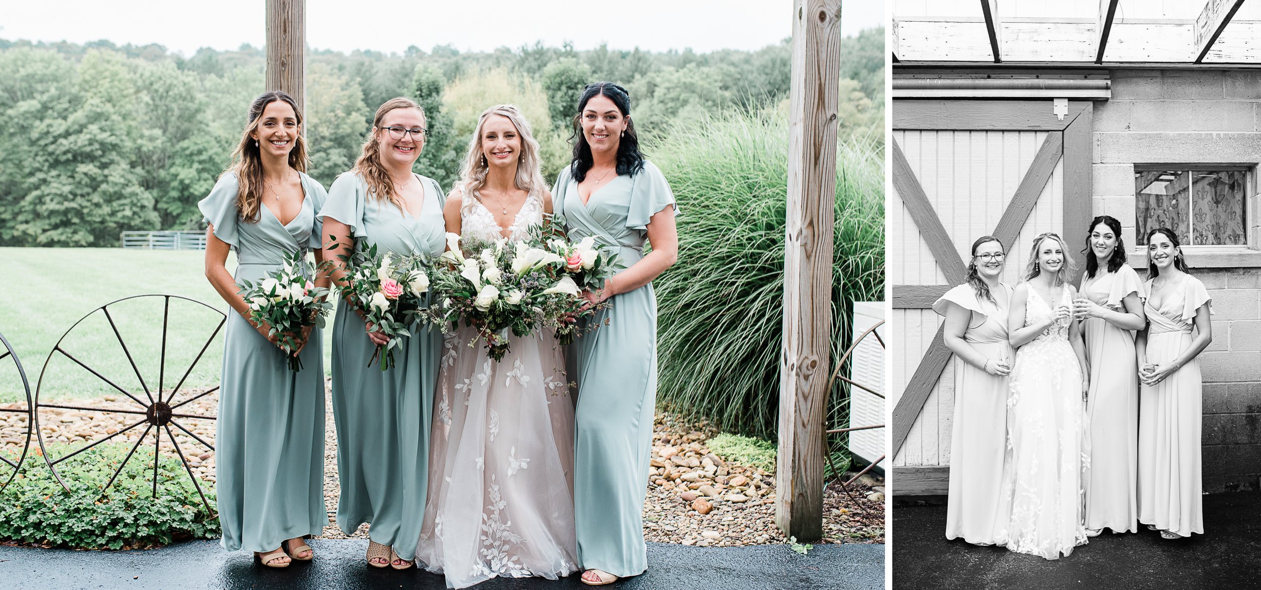 Bridesmaids, Bridal Party portraits, Mariah Fisher photography.jpg