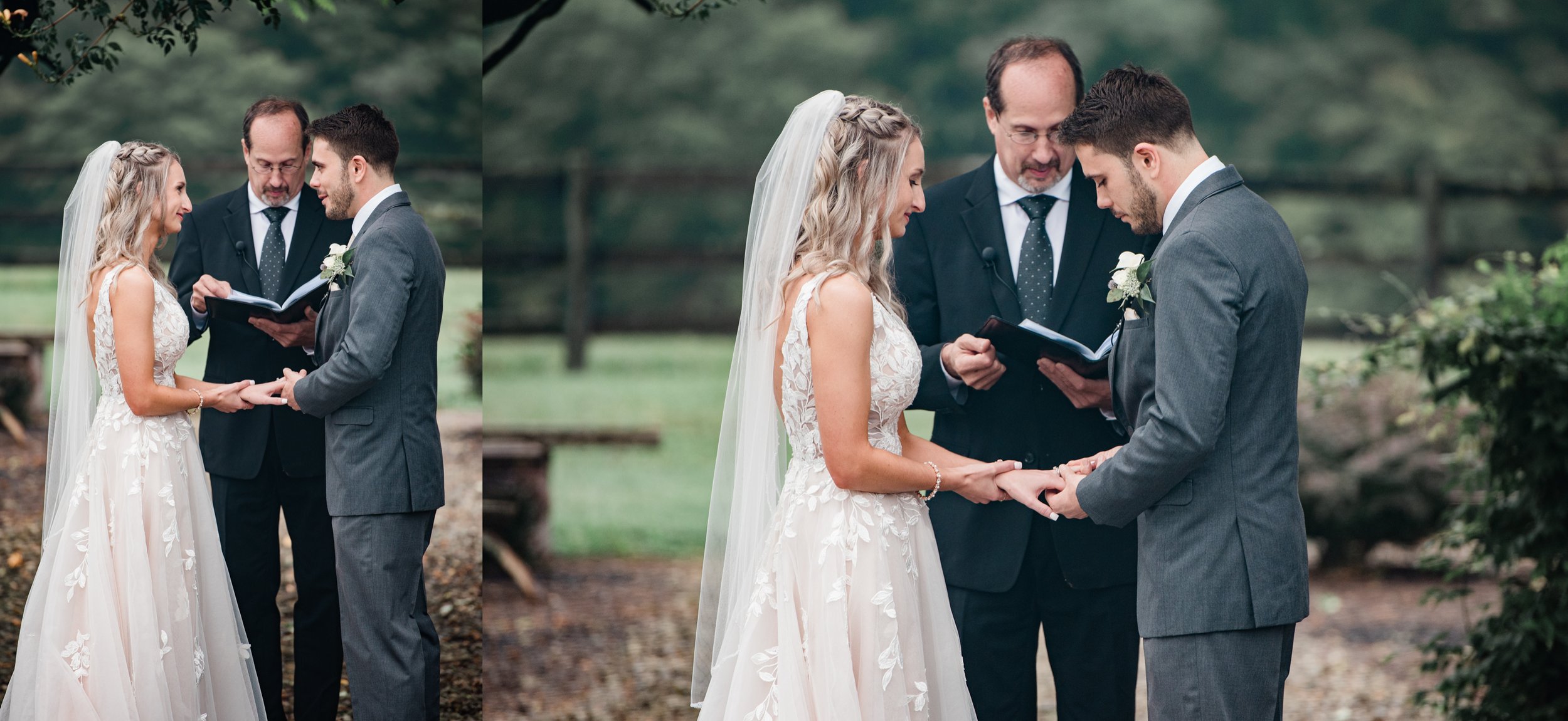 Wedding Hayloft of PA wedding photography, Mariah Fisher, ring exchange.jpg