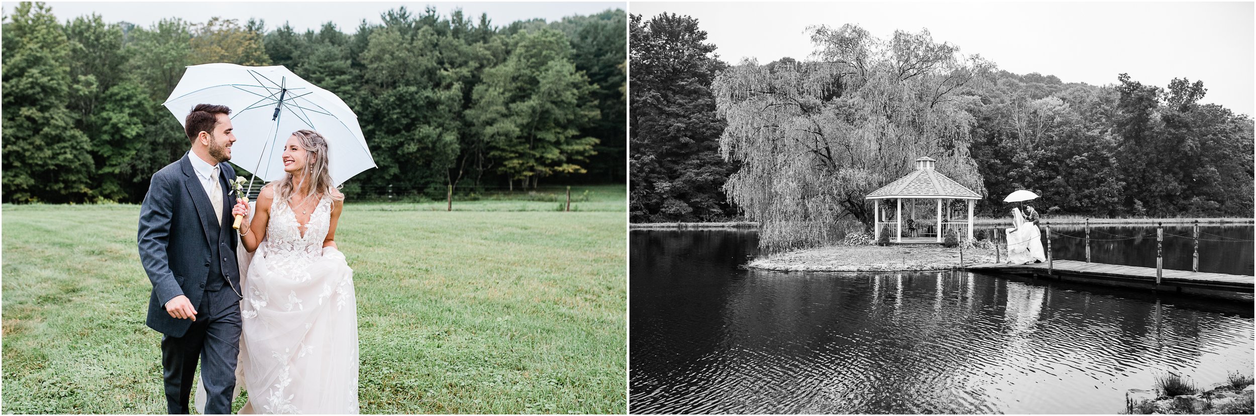 Rainy Day wedding, Hayloft of PA wedding photographer.jpg