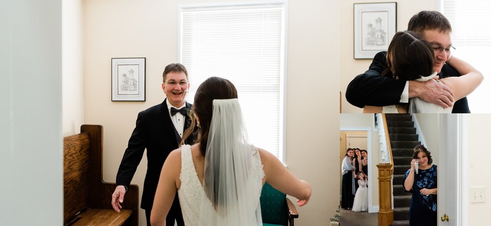 father seeing bride, pittsburgh wedding photographer, mariah fisher.jpg