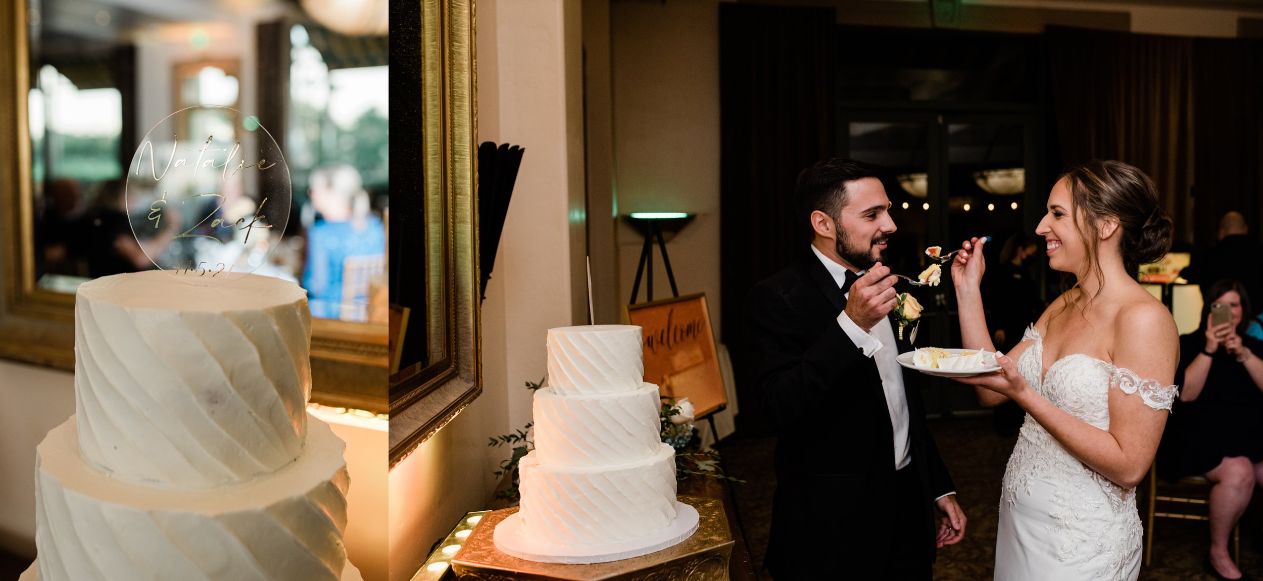 cake cutting siena golf club las vegas wedding photographer.jpg