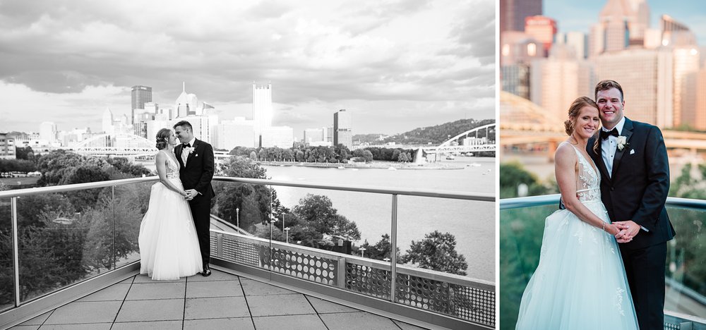 Pittsburgh Skyline, Carnegie Science Center Wedding.jpg
