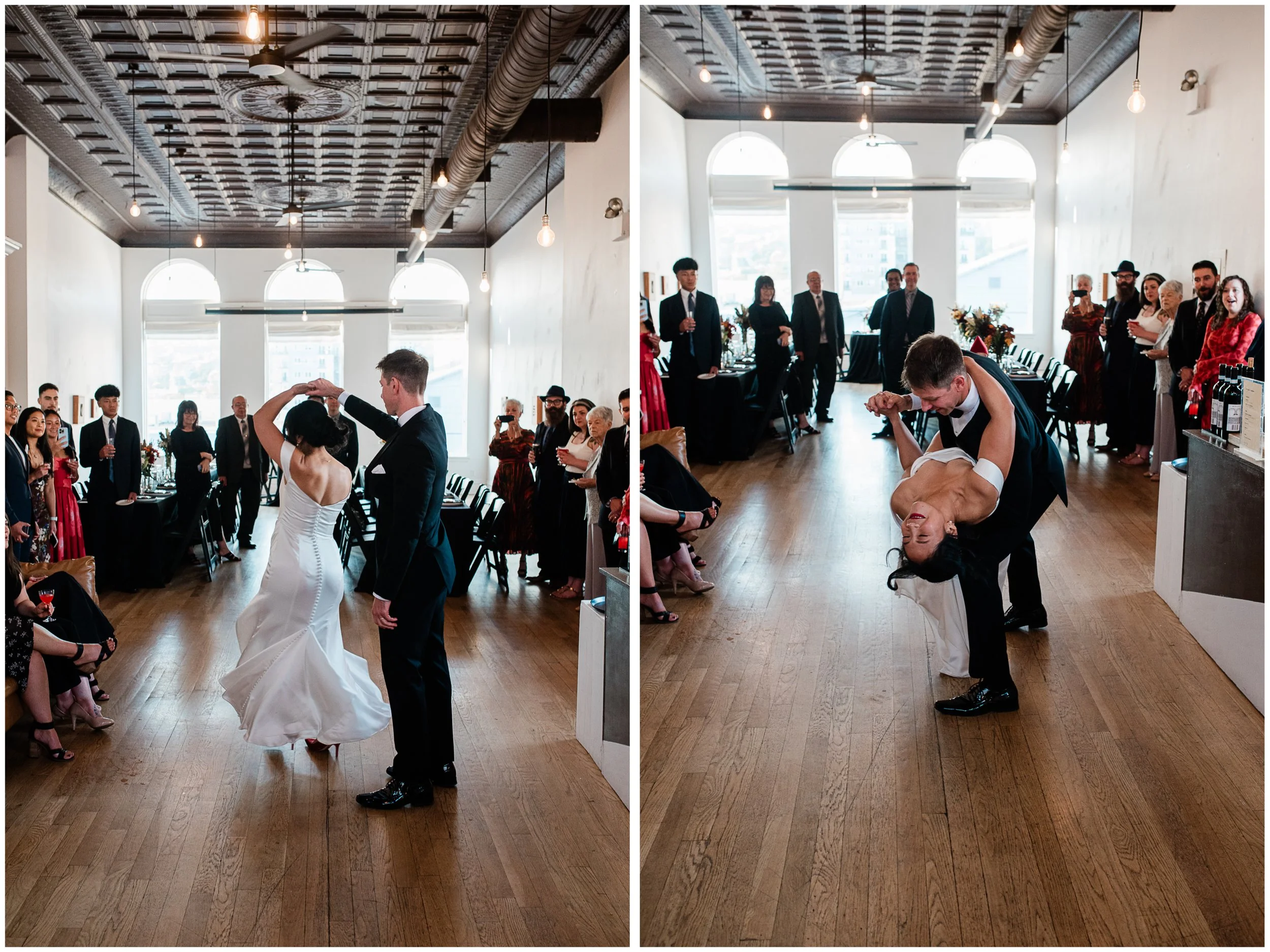 First Dance, Bar Marco Wedding, Pittsburgh Photographer.jpg