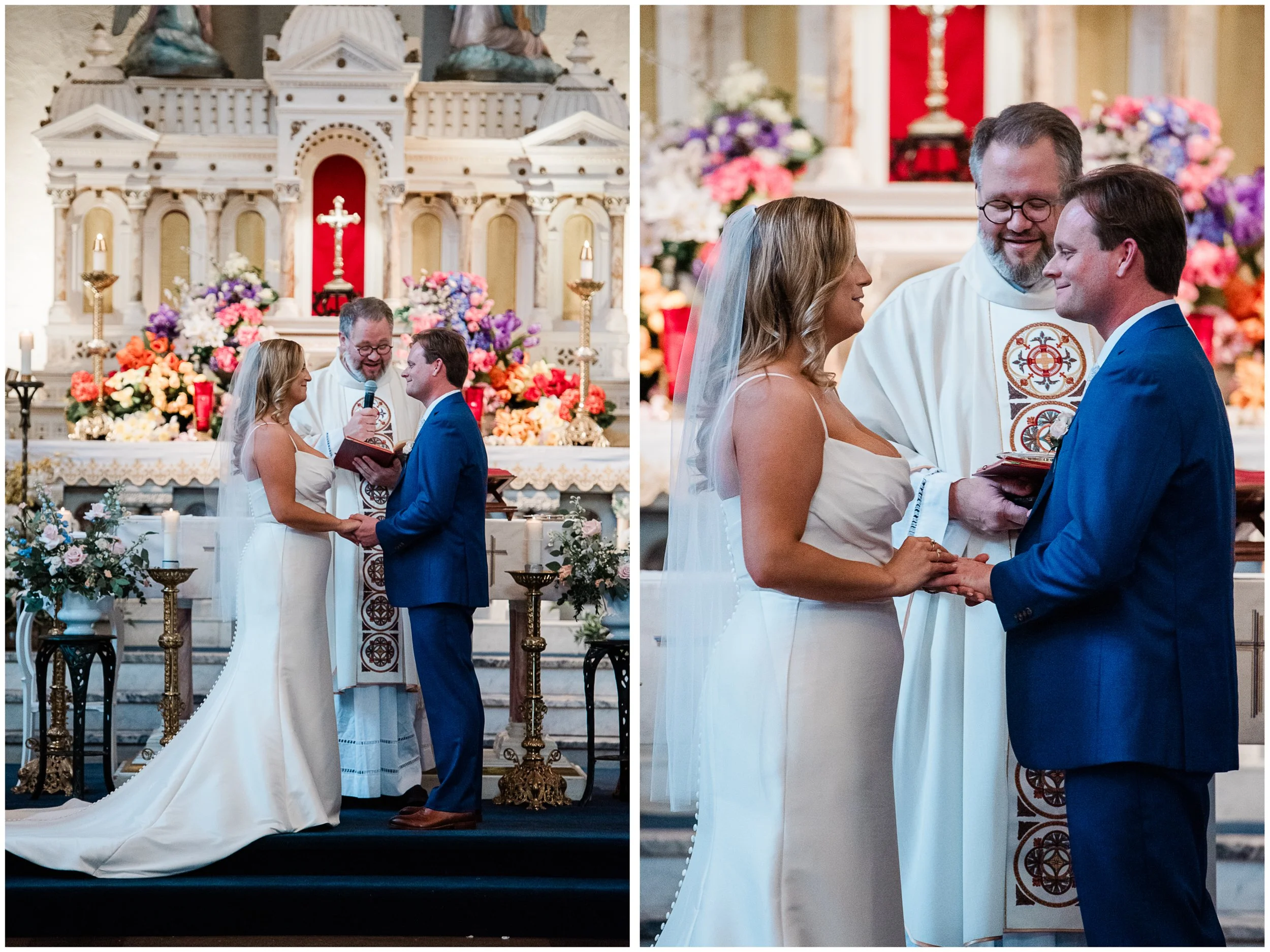 ring exchange, St. Stanislaus wedding photographer, pittsburgh pa.jpg