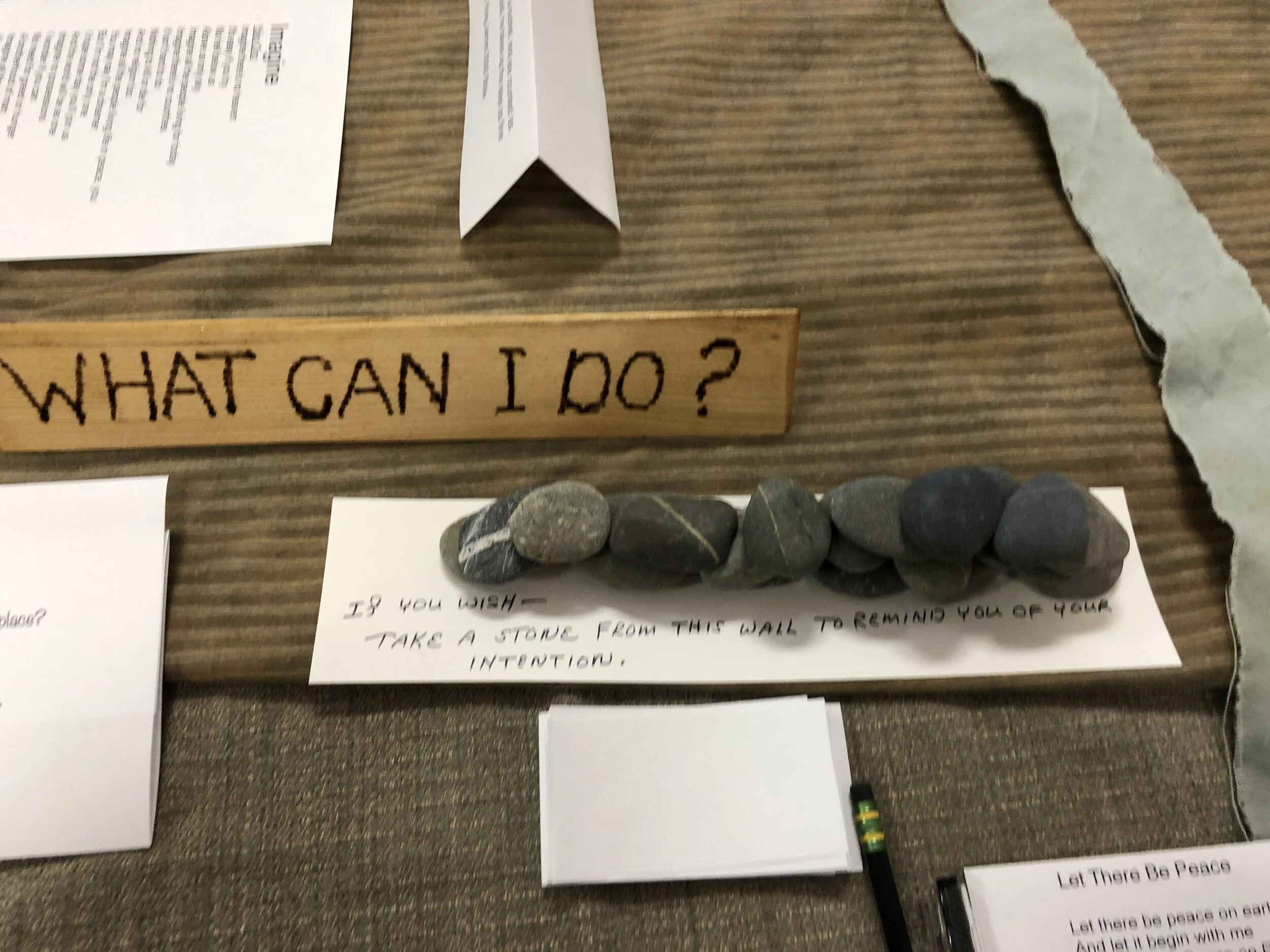 We got to go through it