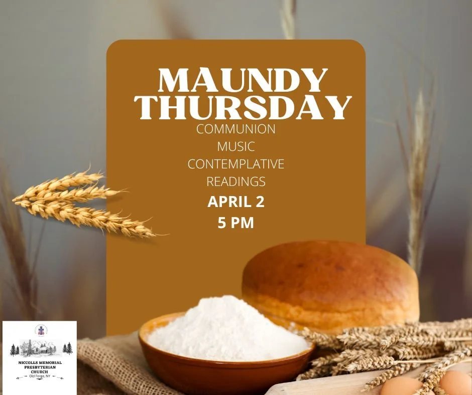 Reflections on Maundy Thursday