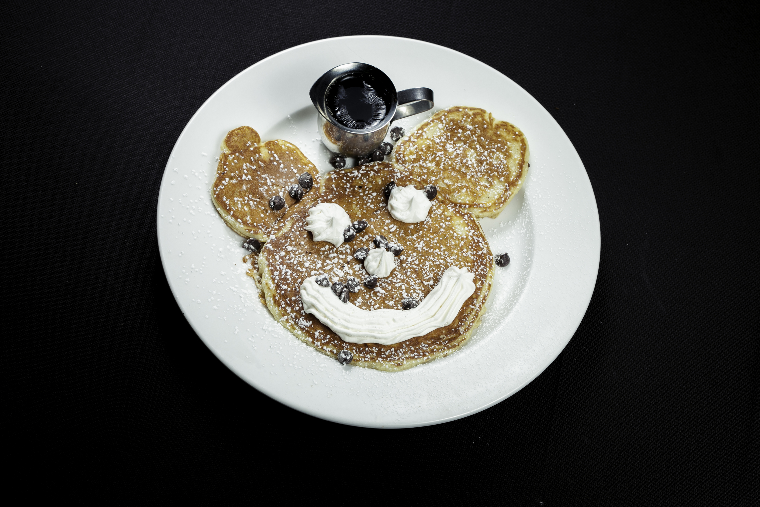 Mickey Mouse Chocolate Chip Pancake