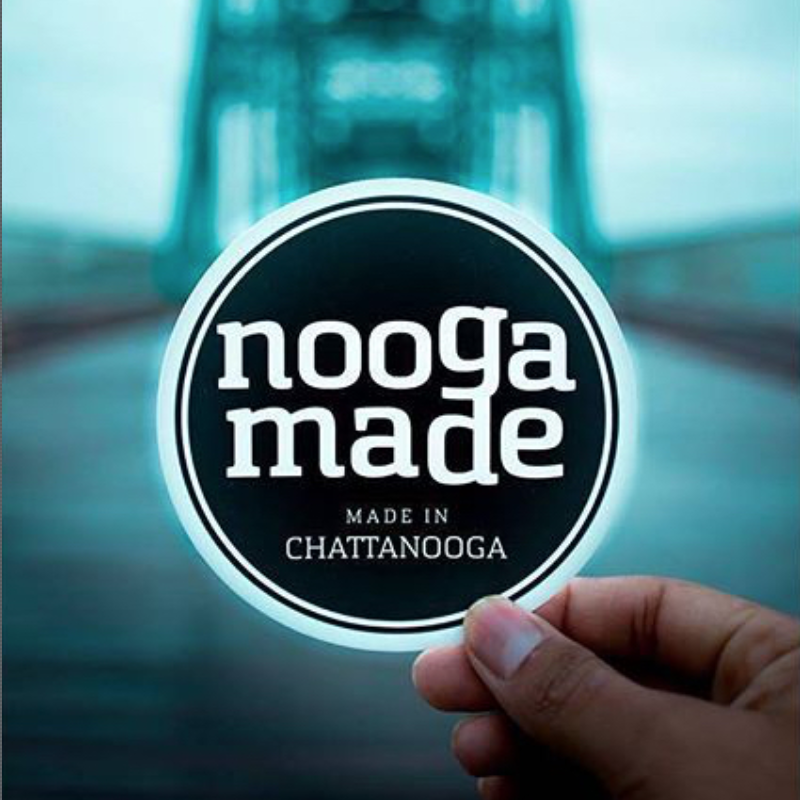 Nooga Made Project Leader: Richie Johnson Nooga Made is a grassroots organization and trademark that exists to identify, promote, connect, and certify creations that are proudly made right here in Chattanooga, Tennessee. 
