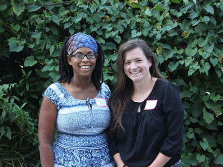 Audrey Menard and Jazmine LeBlanc