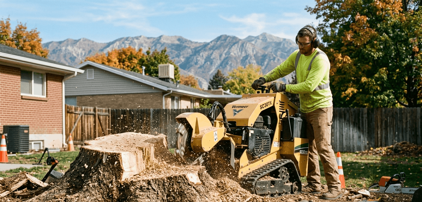 How Long Does Stump Removal Take in Salt Lake? 