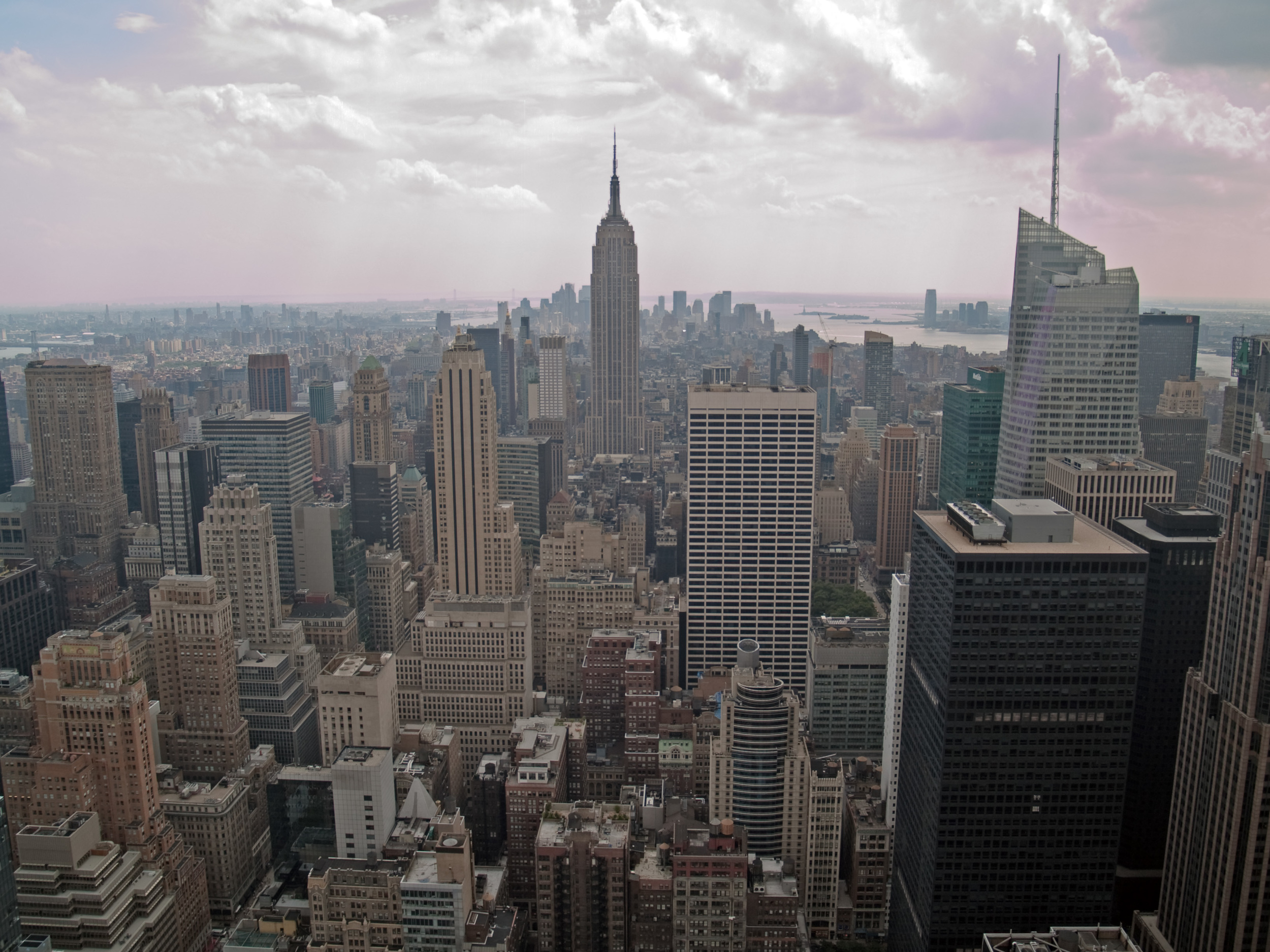 The view from my office on the 44th floor at 9 W. 57th. 