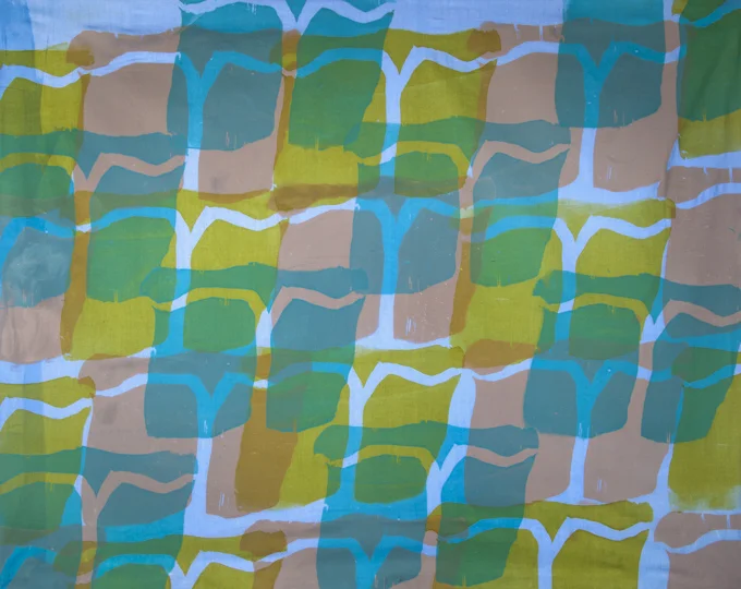 Pigment on Cotton  -  3ft X 2ft