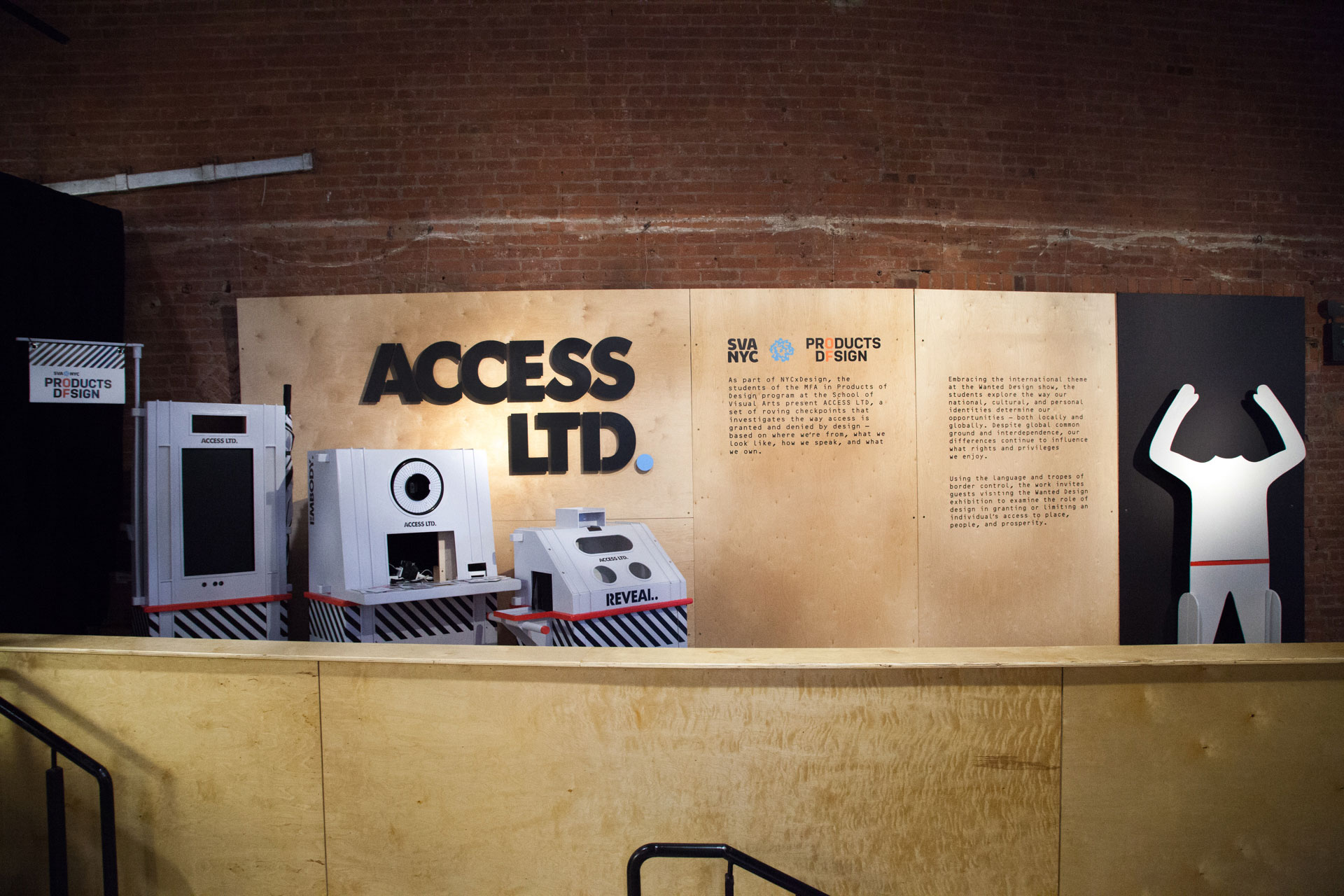 Built around the international theme of WantedDesign, ACCESS LTD explored the way our national, cultural, and personal identities determine our opportunities in the world.