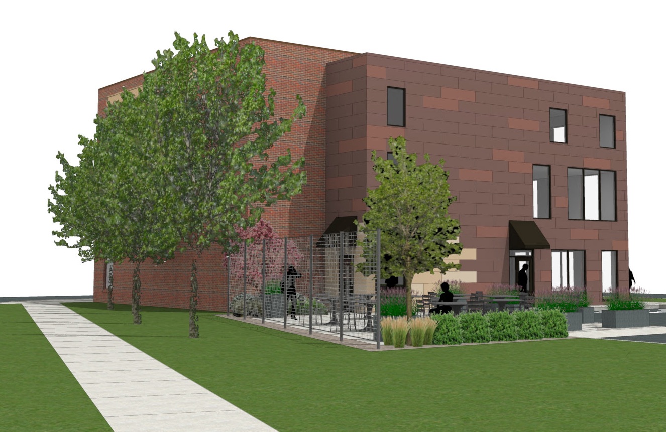 Avalon Building Expansion and renovation of a 100-year-old, three-story brick structure. Construction will bring 10,623 square feet consisting of offices on the second floor and two apartments on the third floor. The first floor will include a bistro.