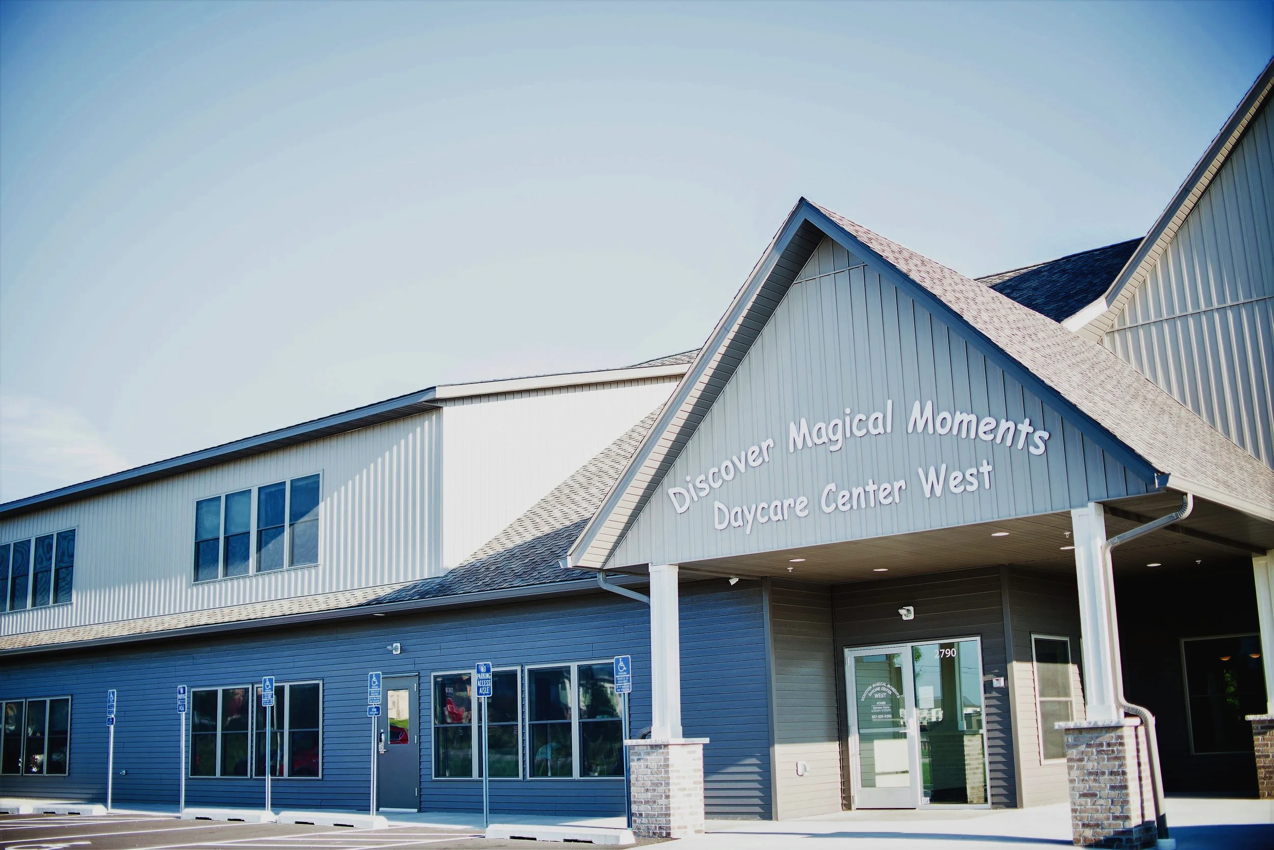 Discover Magical Moments As its second location in Rochester, MN, this 18,000 square foot design/build project expands child care offering to Rochester families.