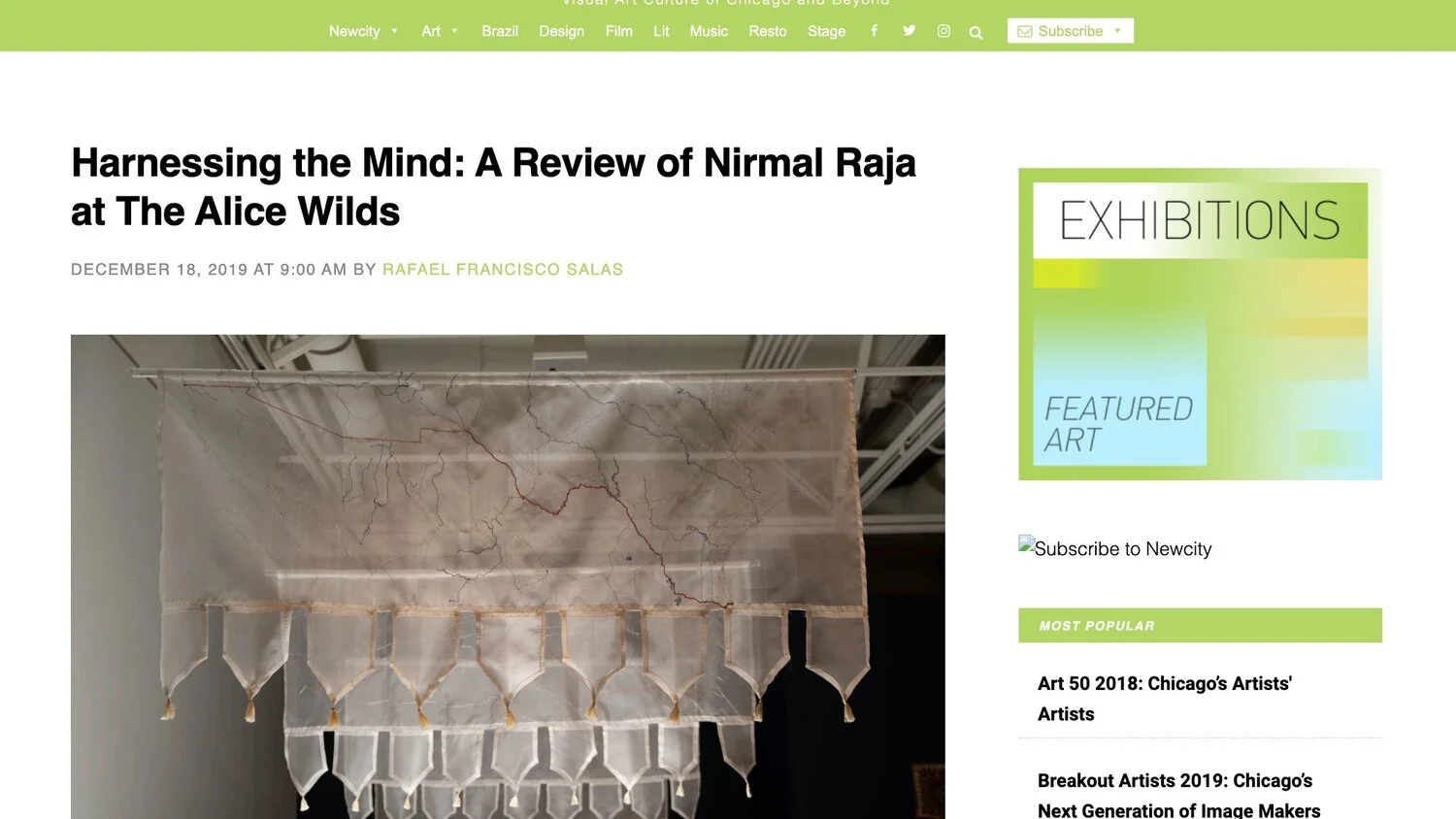 Harnessing the Mind: A Review of Nirmal Raja at The Alice Wilds