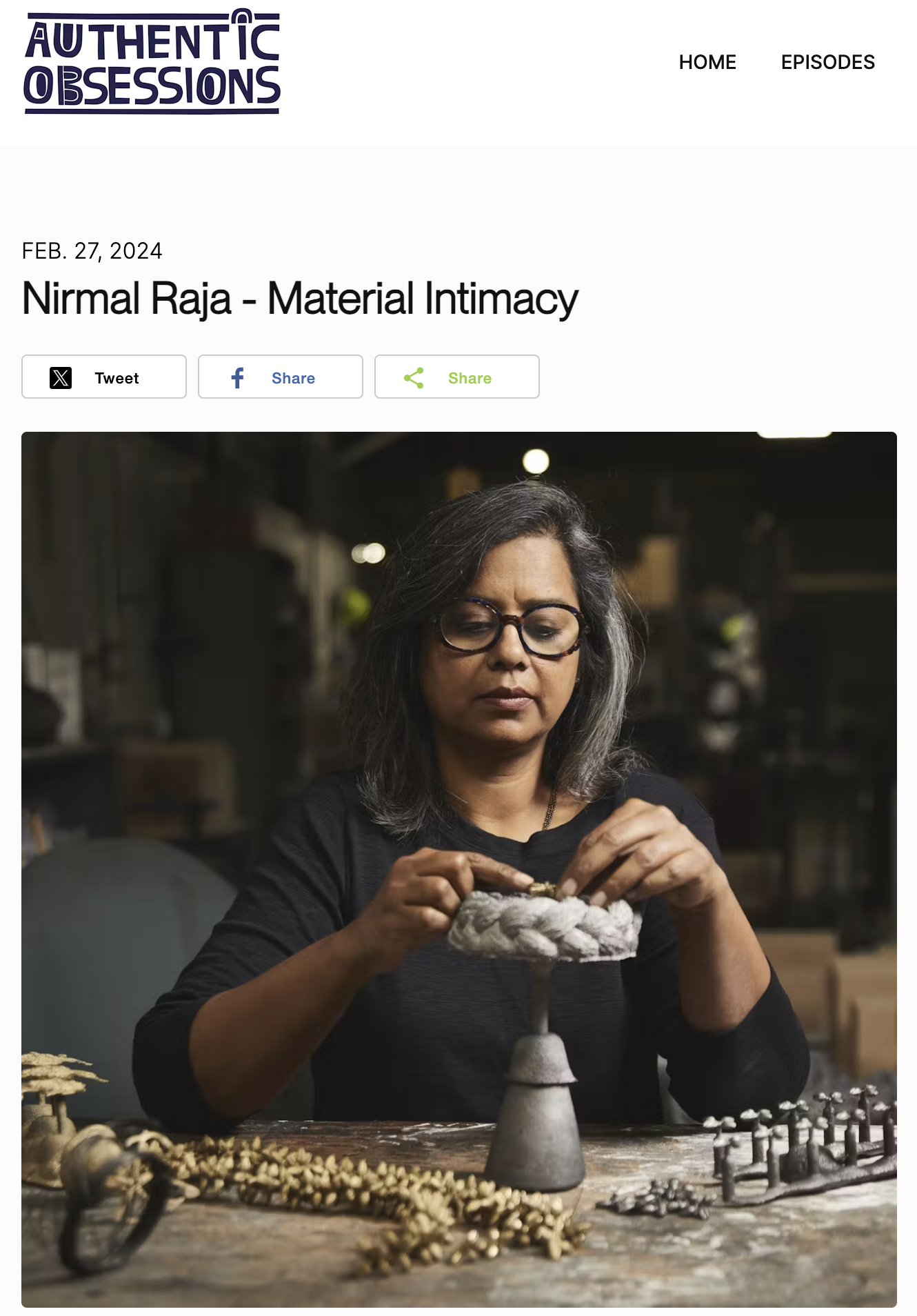 Nirmal Raja - Material Intimacy