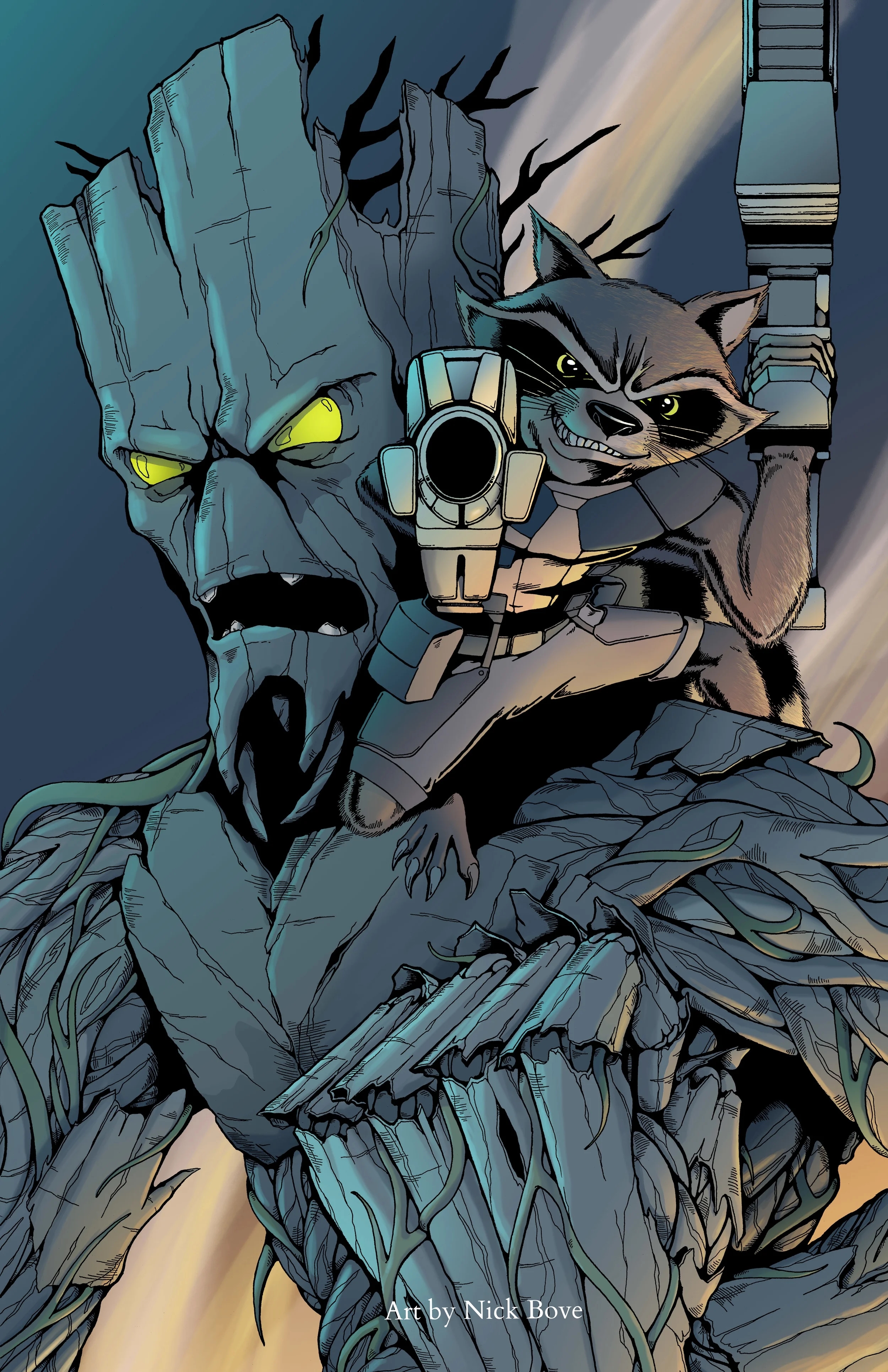 Drawn by Nick Bove