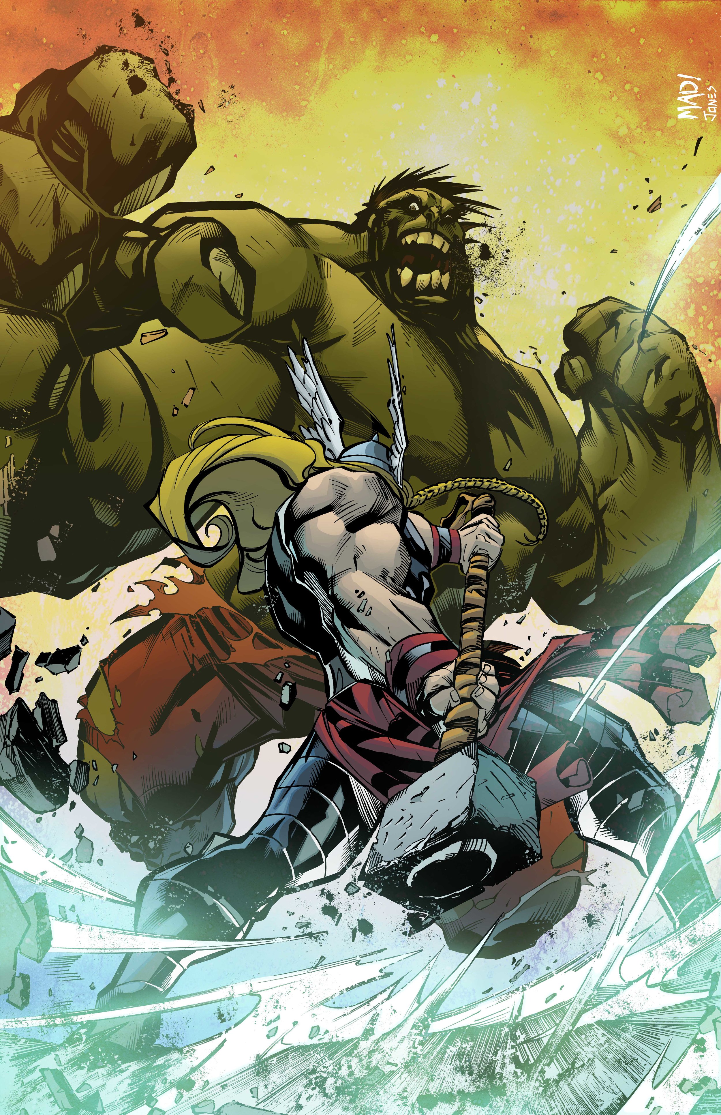 Drawn by Joe Madureira