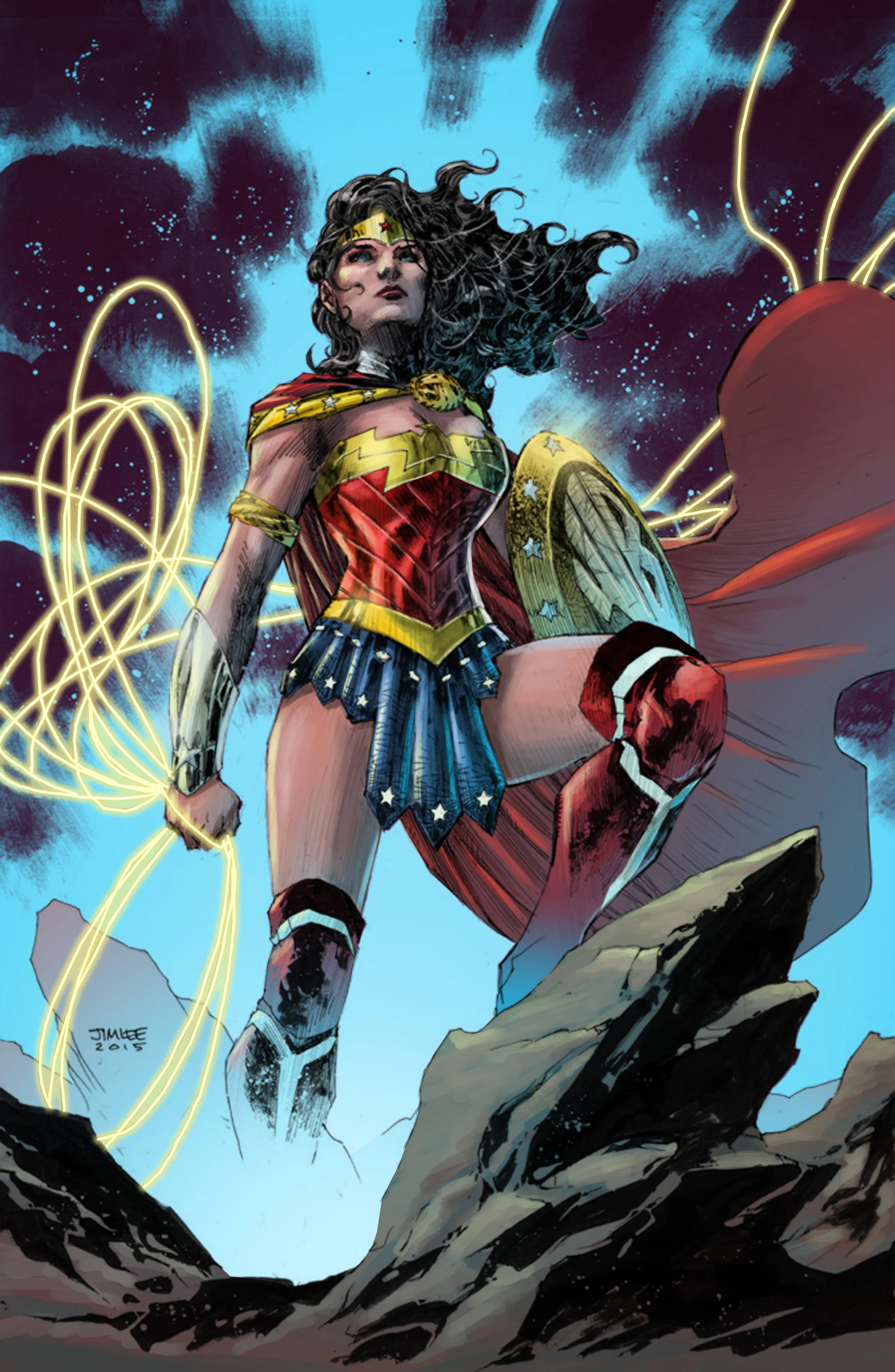 Drawn by Jim Lee