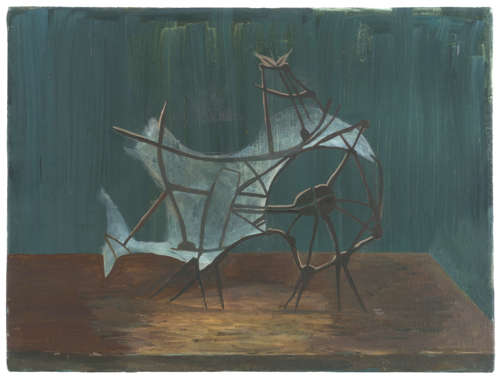 Still Life with Percival, 2016 Oil on Canvas 12" x 16"