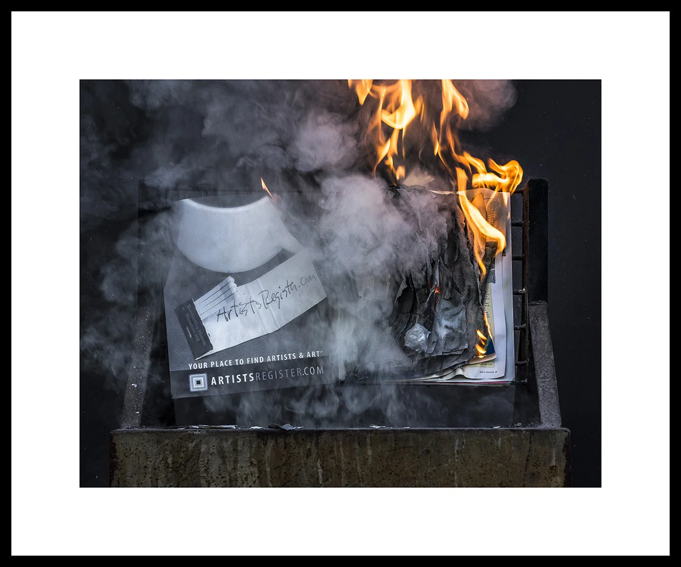 AiA Dec 2003 #0280F, 2019 Archival ink jet print on Epson exhibition fiber paper Image: 18x24in, Paper: 24x30in, Frame: 25x31in, Edition of 5 with 2AP