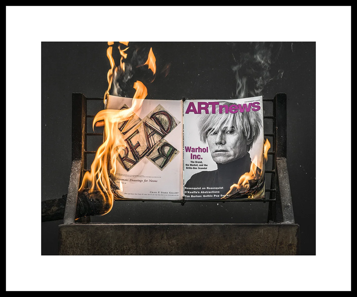 AN Nov 2009 #1731F, 2019 Archival ink jet print on Epson exhibition fiber paper Image: 18x24in, Paper: 24x30in, Frame: 25x31in, Edition of 5 with 2AP