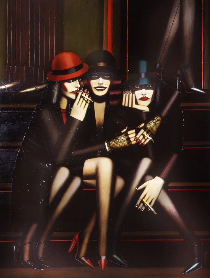Cover Girls Serigraph on 300G paper 53 × 40 ½ in Edition 300