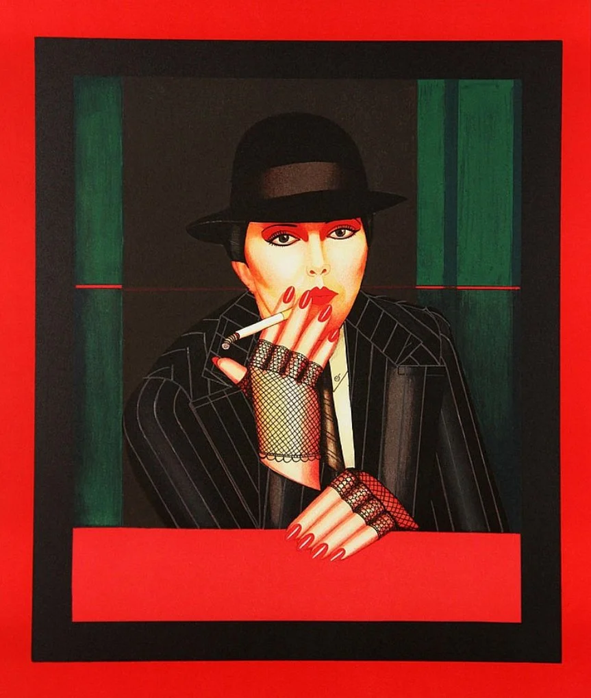 Call Girl Limited edition lithograph 24 × 18 in Edition: 250 + 10AP