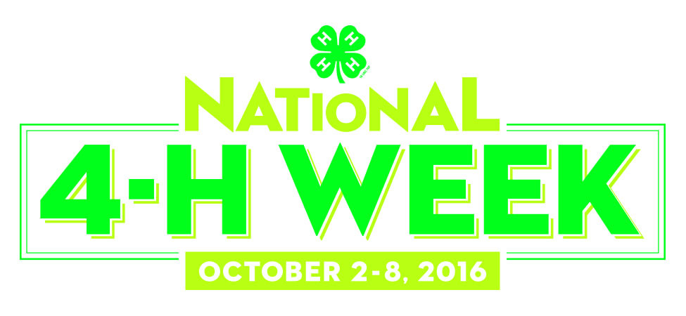 October 2rd - 9th is National 4-H week. See our display by the front doors and if you have any questions about joining call or email Leslie Taylor. 262-343-0076/ taylor.leslie12@gmail.com