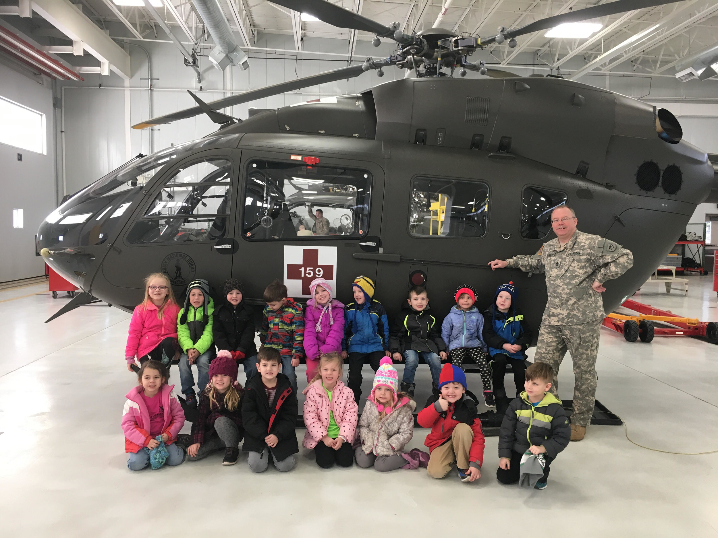 visiting the National Guard 