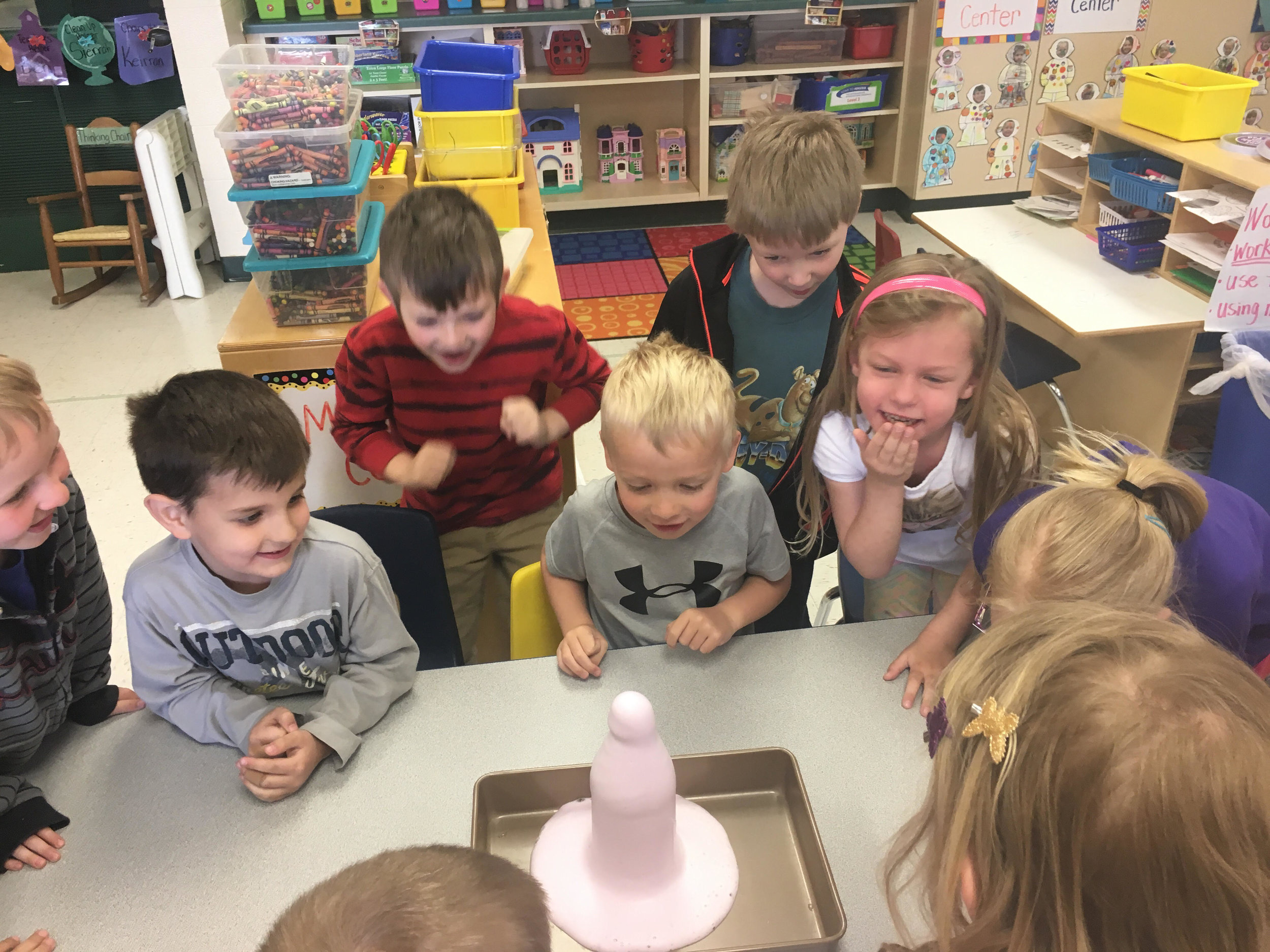 Elephant toothpaste experiment!