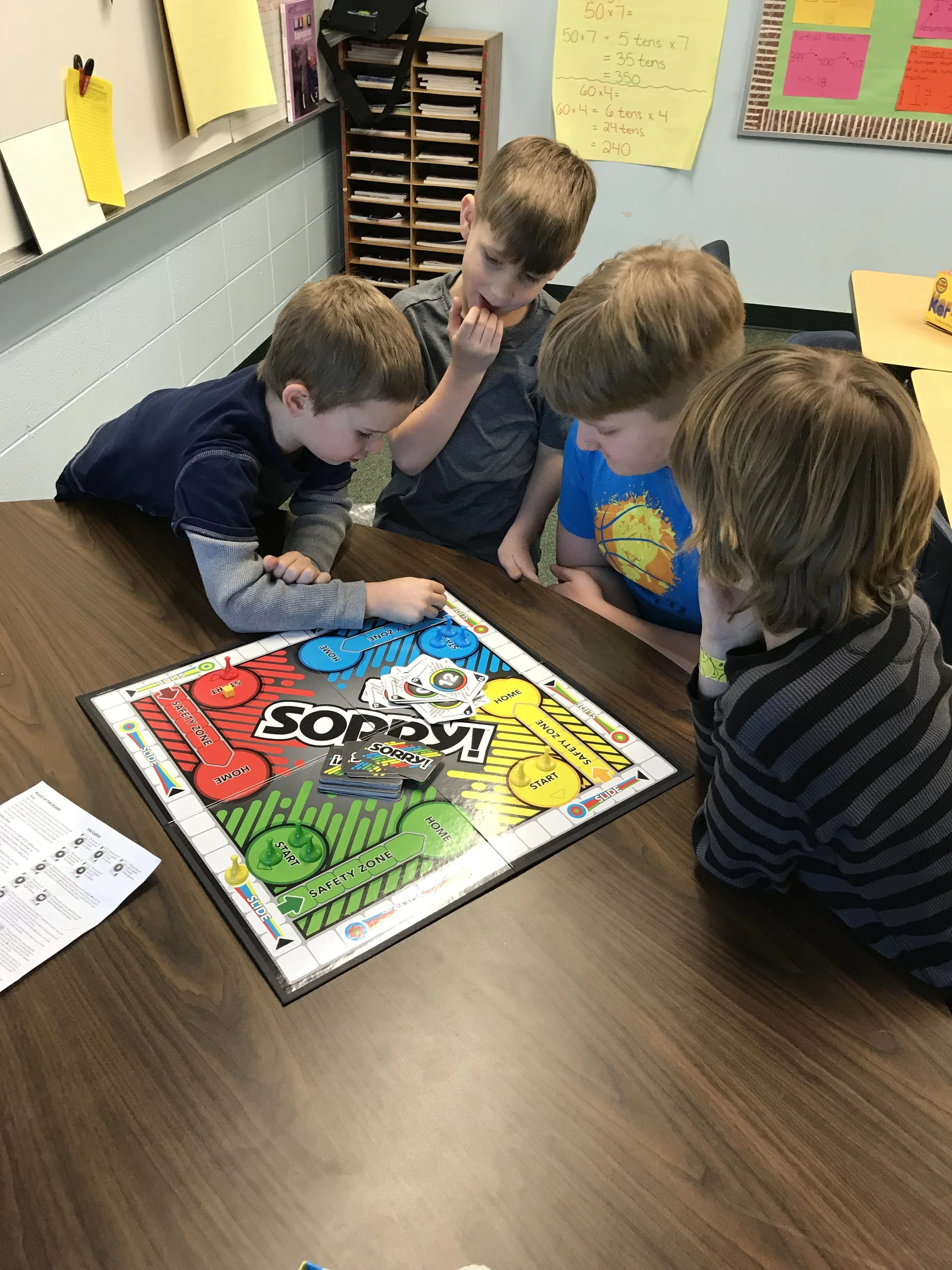 Students enjoyed the Friday Fun PBIS Activity - Games!