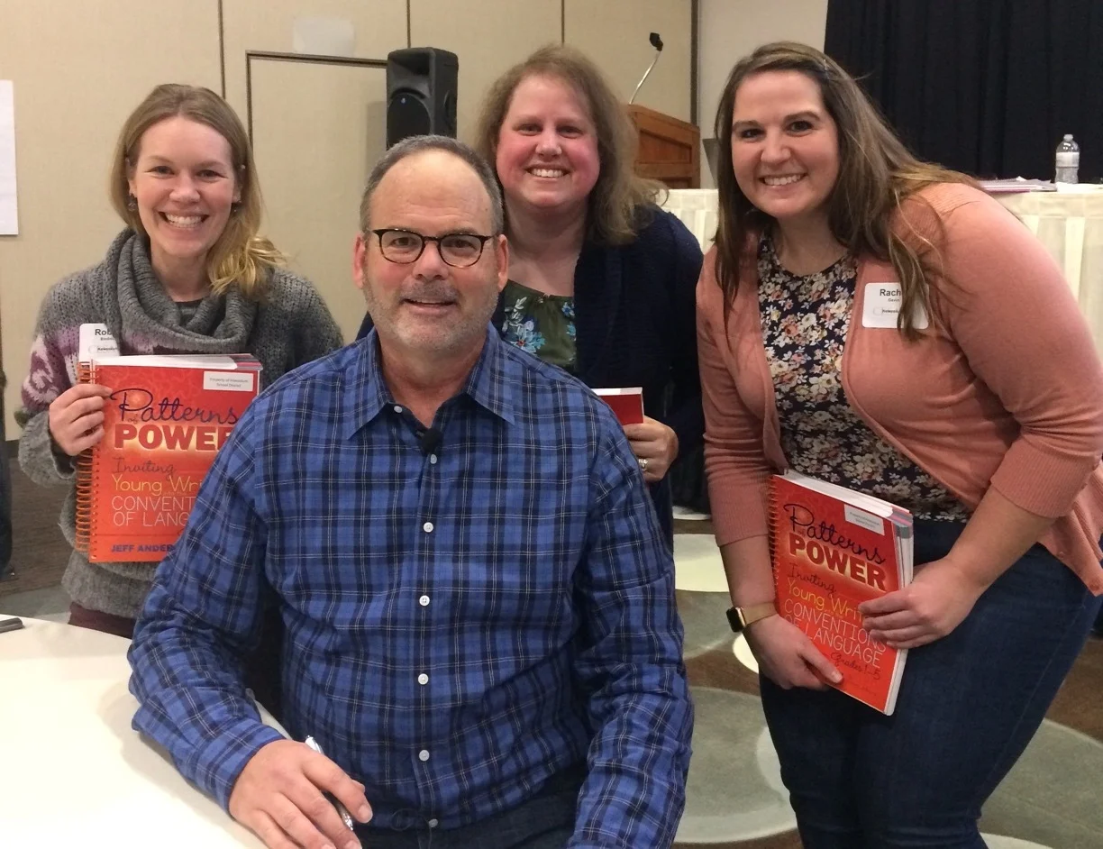 Jeff Anderson, Robyn Bindrich, Angie Petersen, Rachel Gavin! https://www.writeguy.net/staff-development/