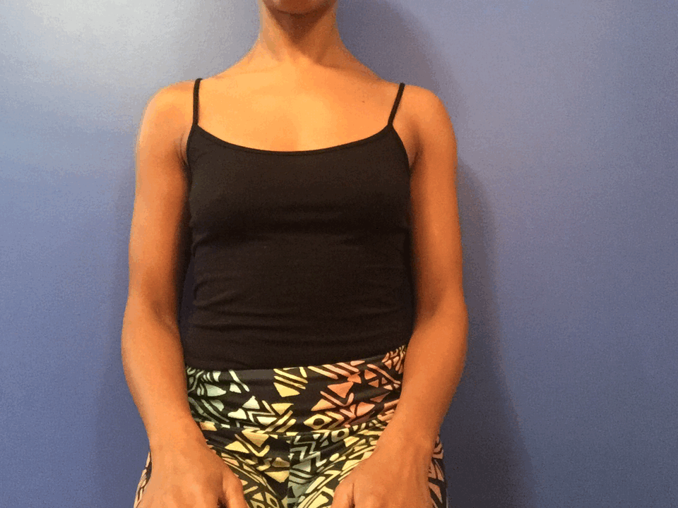 How To: 1. Find a comfortable place to sit, stand or lay down 2. Place your RIGHT hand on the right side of your sternum 3. At the same time place your LEFT hand on the left side of your sternum. 4. Hold for at least 3 minutes or long if needed. Create a nice calm rhythm of breath while doing this hold. 