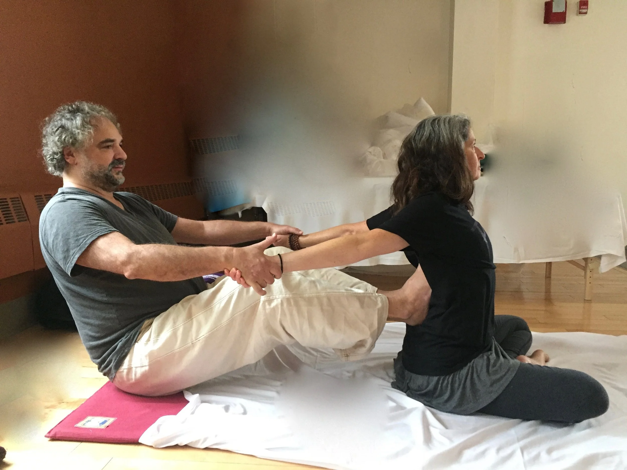 Thai Yoga Massage for Partners w/Annie & Amir (Arlington)