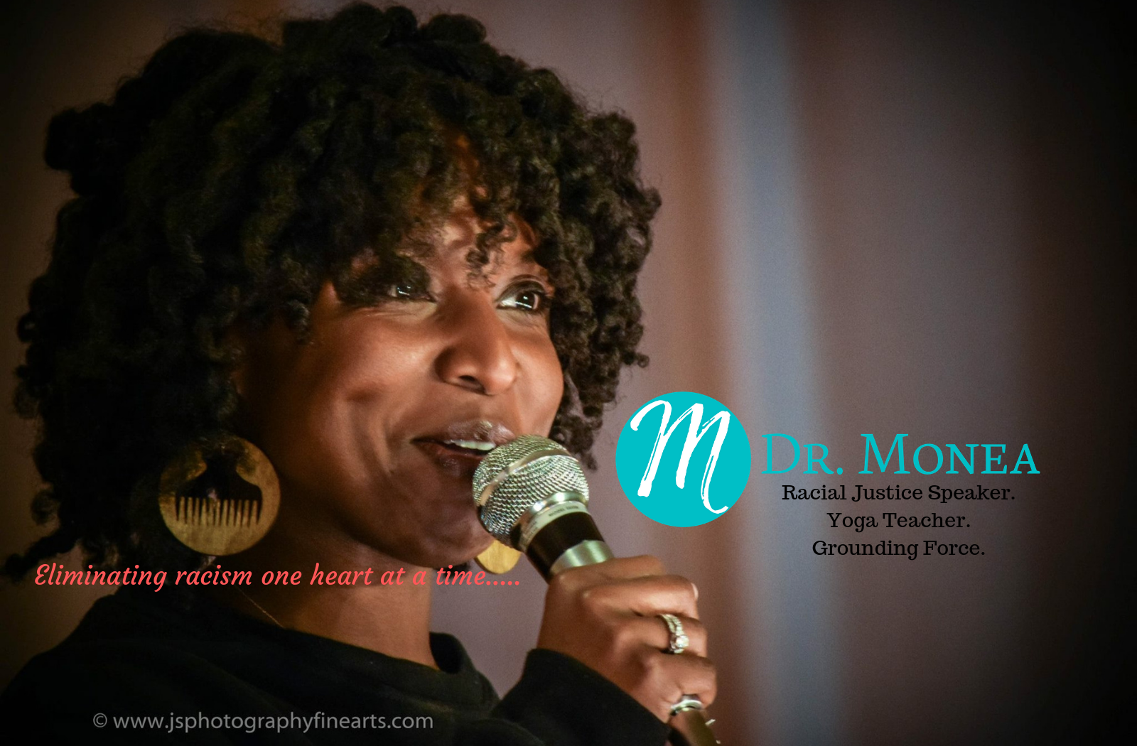 Awaken: A Courageous Conversation About Racism in the Yoga Community and Beyond with Dr. Monea Abdul-Majeed, co-hosted on Zoom with Lighthouse Yoga Center