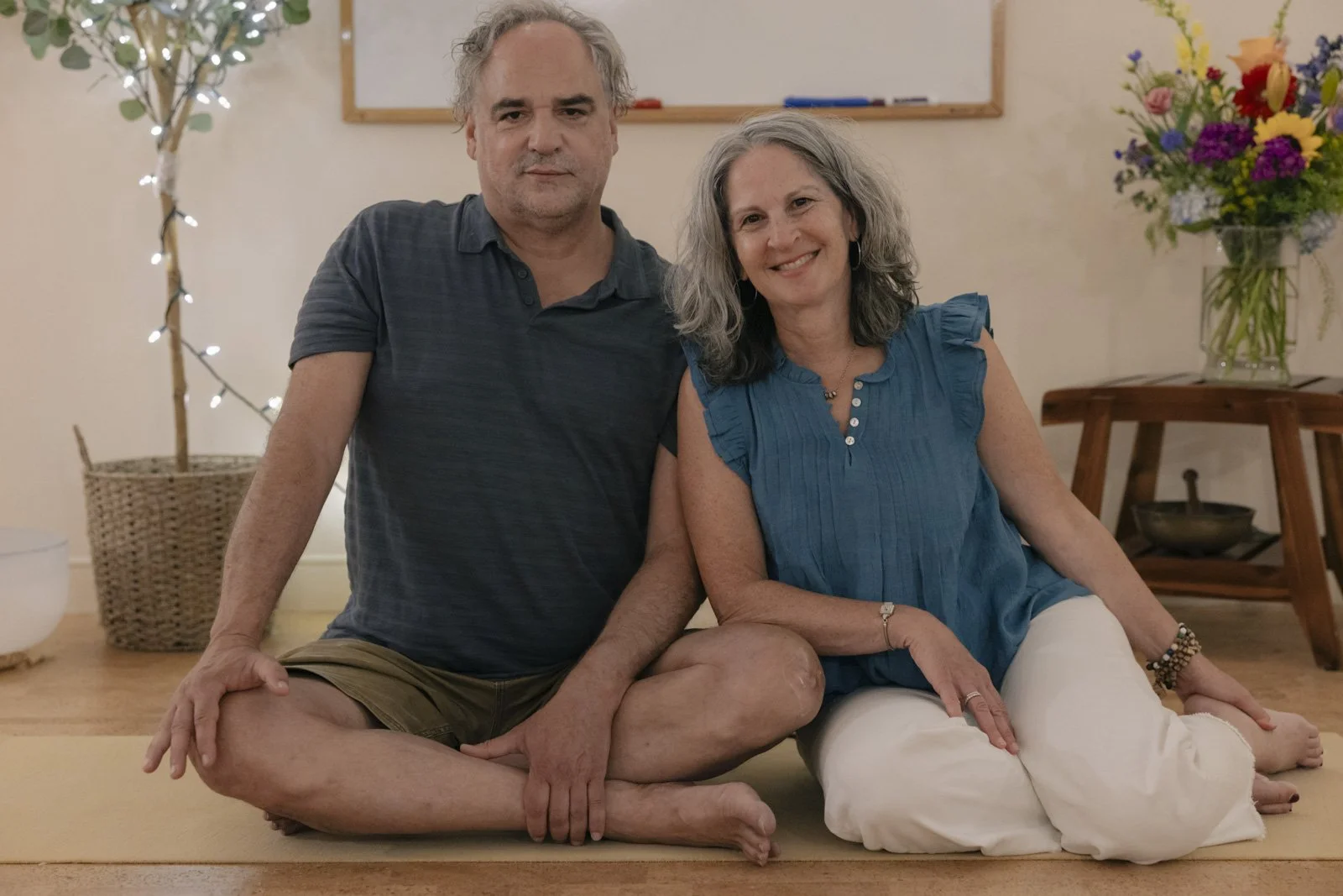 New Years Day Yoga: Twist and Breathe with Annie and Amir