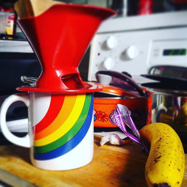 I start my day with rainbows 🌈😄